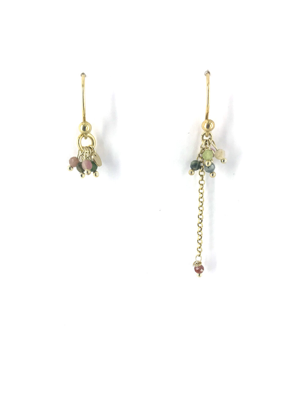 tiny jewelry earrings joyitas pendientes chapados en oro ensanchez fashion moda — ENSANCHEZ