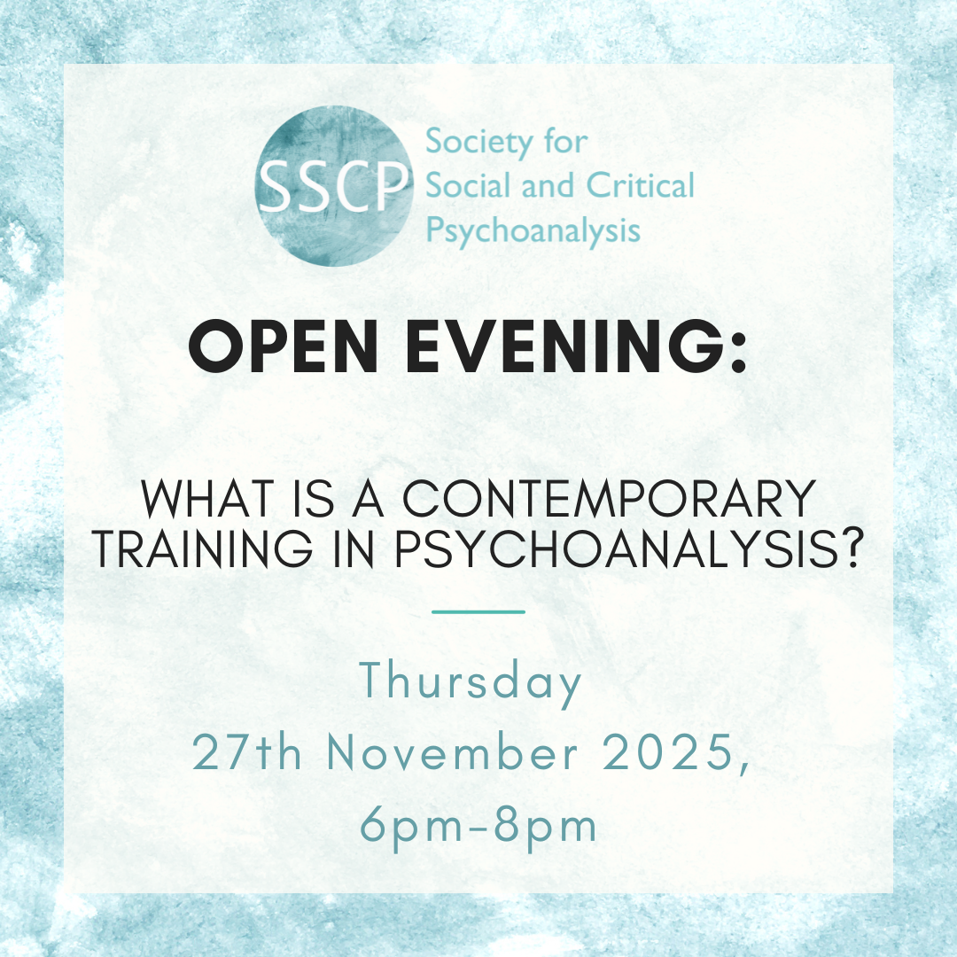 Open Evening:   What is a Contemporary training in Psychoanalysis?