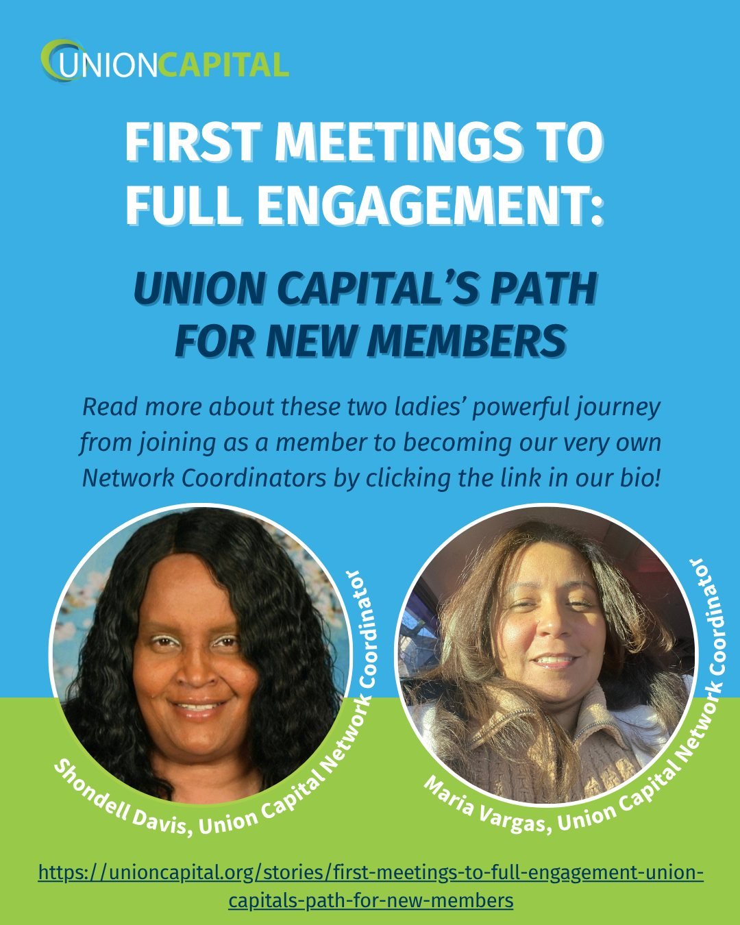 🌟 Meet Shondell Davis &amp; Maria Vargas: Welcoming New Members, Building a Family 🌟

At Union Capital, becoming a member isn&rsquo;t just about joining a program&mdash;it&rsquo;s about becoming part of a community. Thanks to leaders like Shondell 