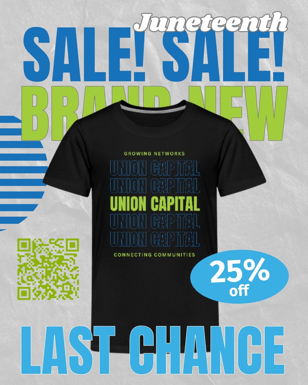 ⏳ Last chance to save! Our Juneteenth 25% OFF sale ends tonight at 11:59PM!
Don't miss out &mdash; grab your favorites and check out the new merch before it&rsquo;s gone.
#Juneteenth #FinalHours #ShopNow