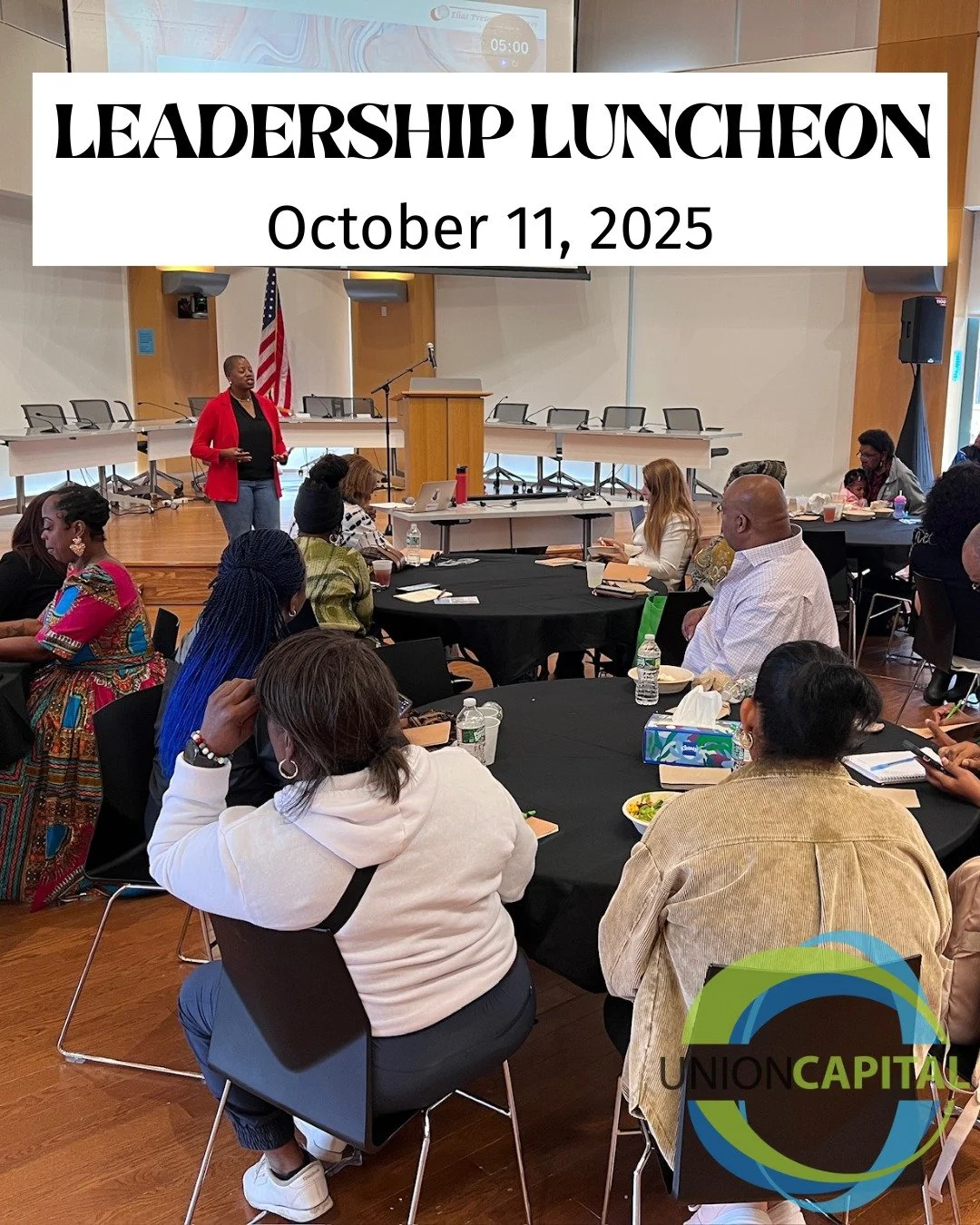 Thank you to everyone who came to our Fall 2025 Leadership Luncheon this past weekend! 🗣️ 
Together, we experienced an afternoon of Inspiration, connection, and community power 🙌 
A very special thank you to our keynote speaker, Naeemah Elias, who 