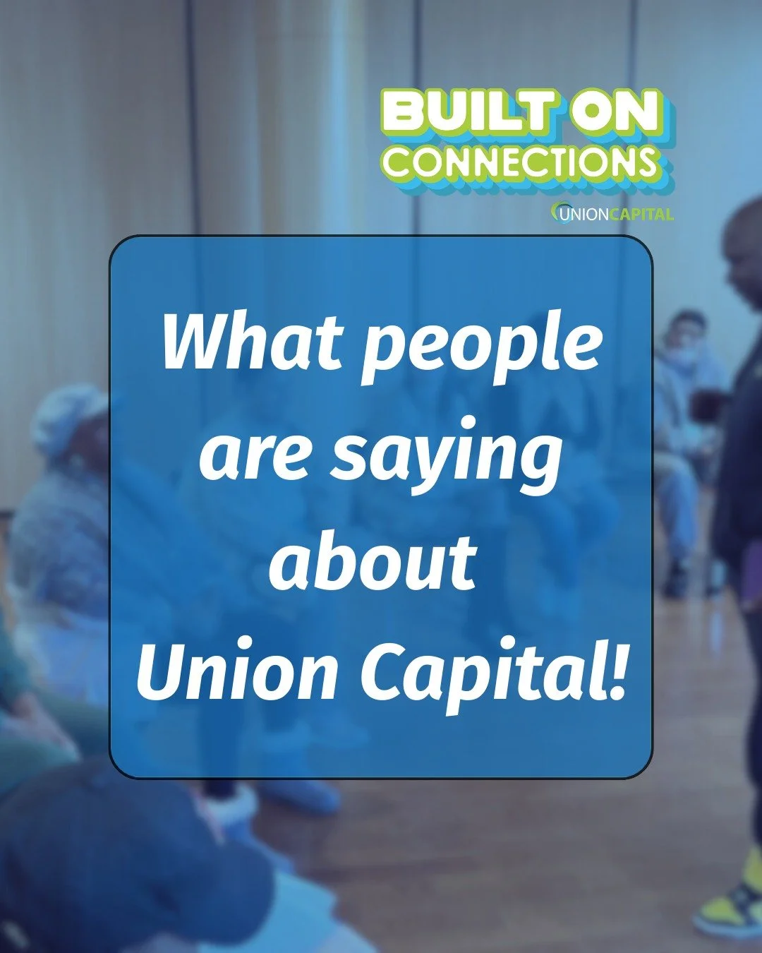 Check out what people are saying about Union Capital! ✨️ 
Thank you to our members for your wonderful feedback. 💚 
Join us and experience UC as a member! 

#UnionCapital #CommunityPower #UCMembers