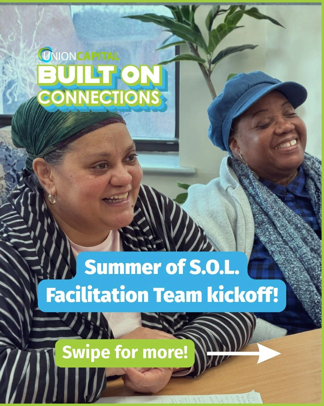 Throwback Thursday: Summer of S.O.L. Recap! ☀️ 
Swipe through to check out our amazing facilitation team, uniting together and building connections 🙌 

#UnionCapital #CommunityPower #SummerofSOL #UCMembers