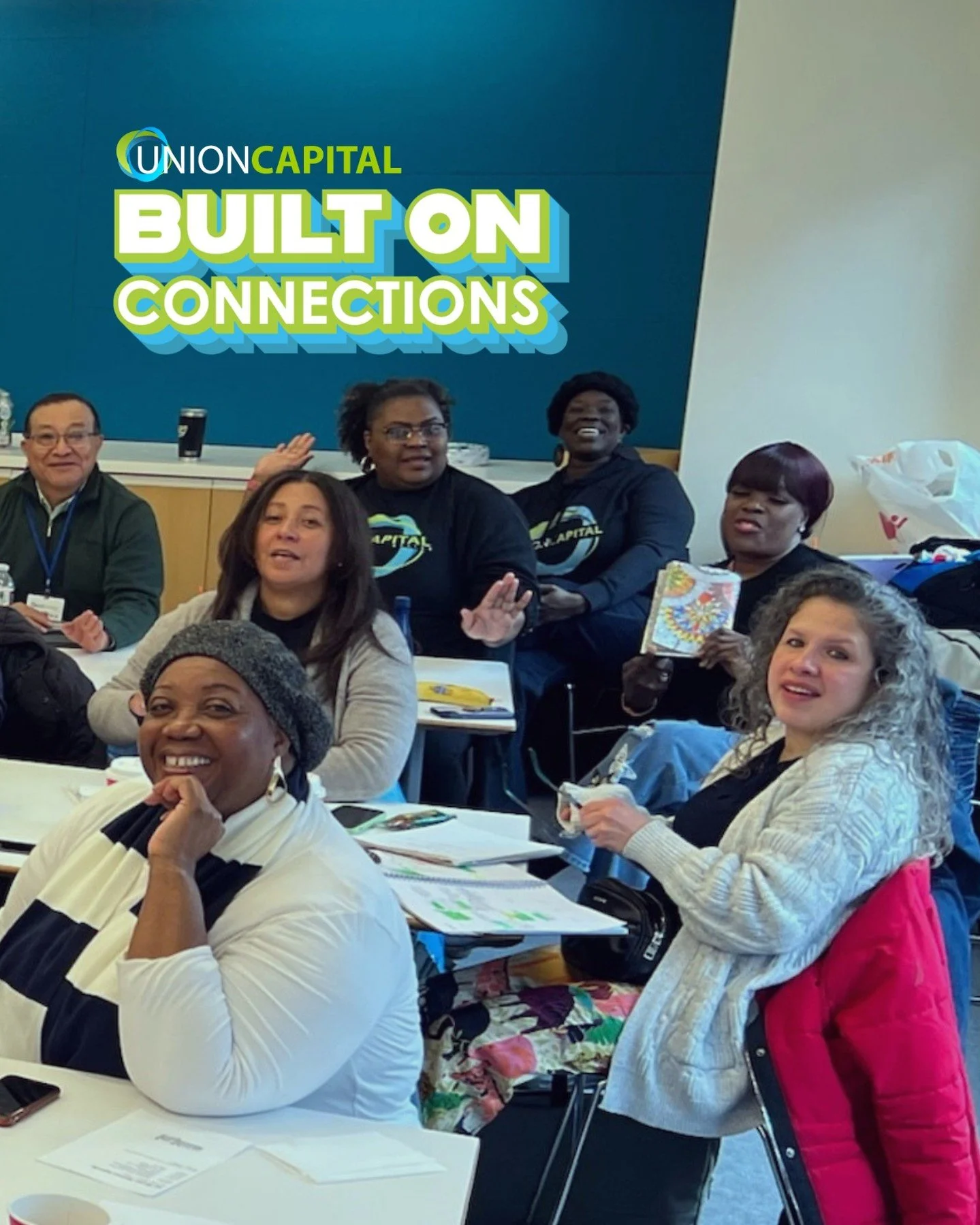 Hello smiling faces! 😁 This is what we love to see from our UC community: building social capital and taking pleasure in doing so 💚 

#UnionCapital #CommunityPower #BuiltOnConnections #UCMembers