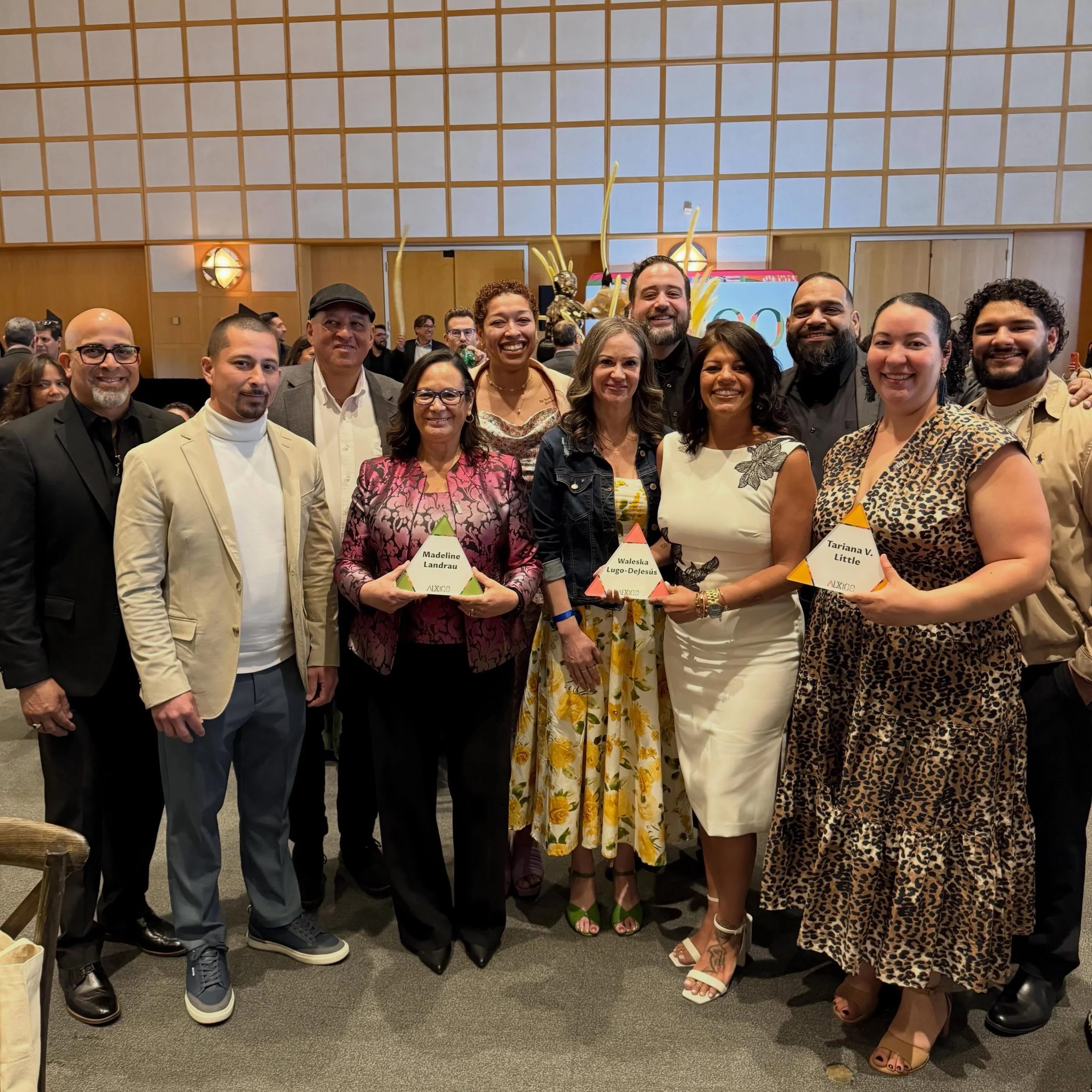 Congratulations to all the @wearealx honorees, especially UC Board member Tariana Little @emvisionproductions and our dear Springfield friends Maddy Landrau @massmutual &amp; Waleska Lugo-DeJesus @inclusivestrategiesllc 🎉🎉🎉 We are honored to be th