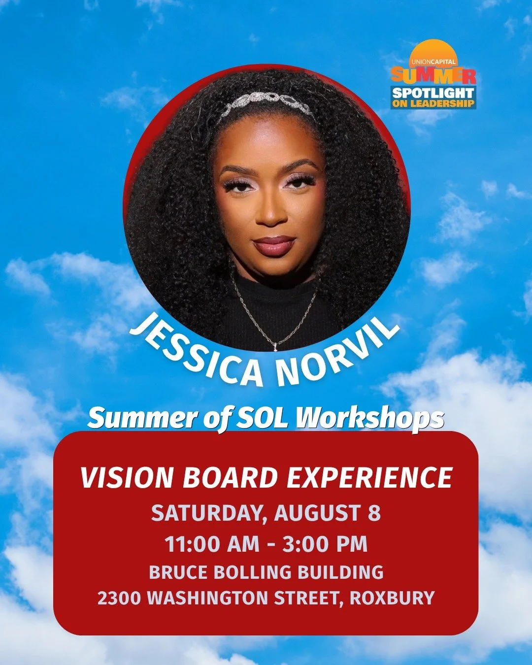 🖼️ VISION BOARD EXPERIENCE

Your future starts with intention and vision. Join this inspiring, hands-on workshop to reflect on your goals, values, and aspirations while creating a personalized vision board that brings clarity, motivation, and focus 
