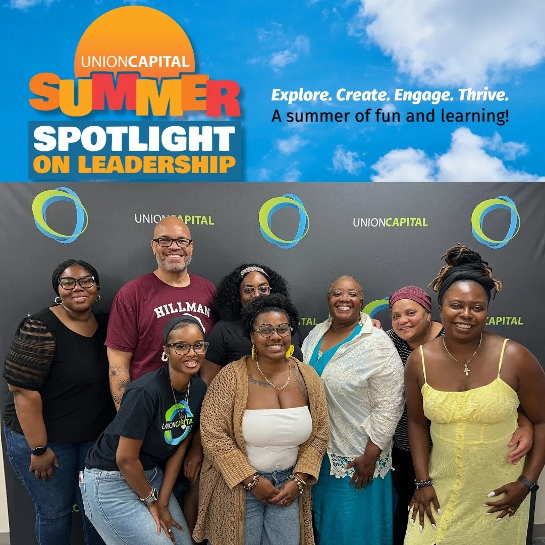 This summer, Union Capital Boston members led Summer S.O.L. (Spotlight On Leadership), a series of hands-on workshops exploring leadership through creativity, wellness, reflection, and connection.

From photography and gardening to meditation, storyt