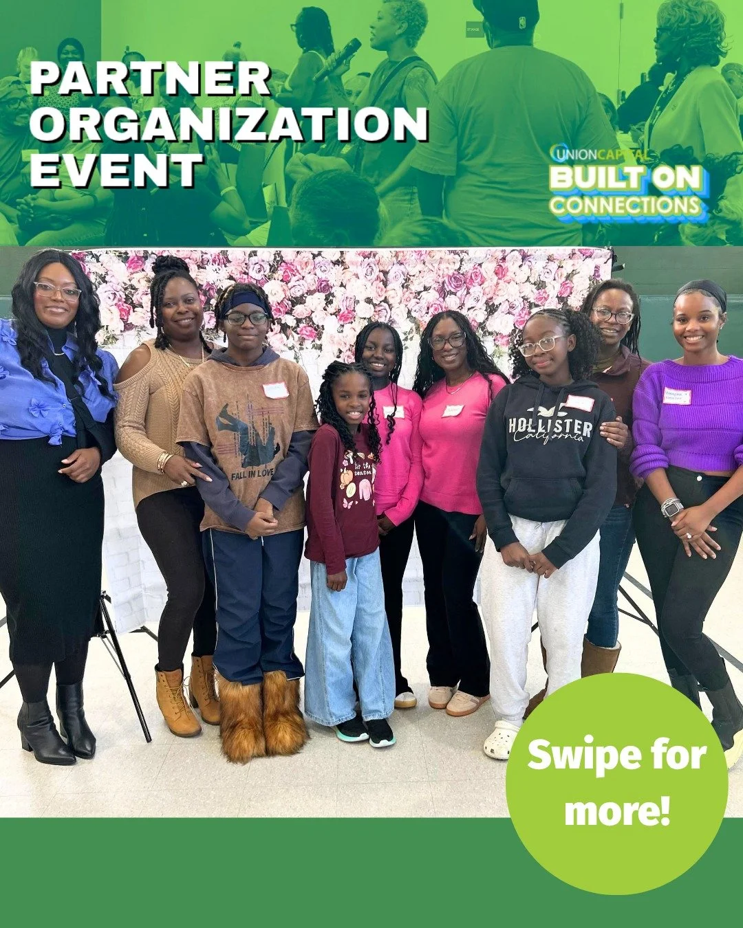 Cycles of Confidence is a free, interactive experience for youth ages 9&ndash;13 and their caregivers, hosted by The Sacred Womb Project in partnership with Union Capital Boston.

Through fun activities and guided conversation, youth and caregivers w