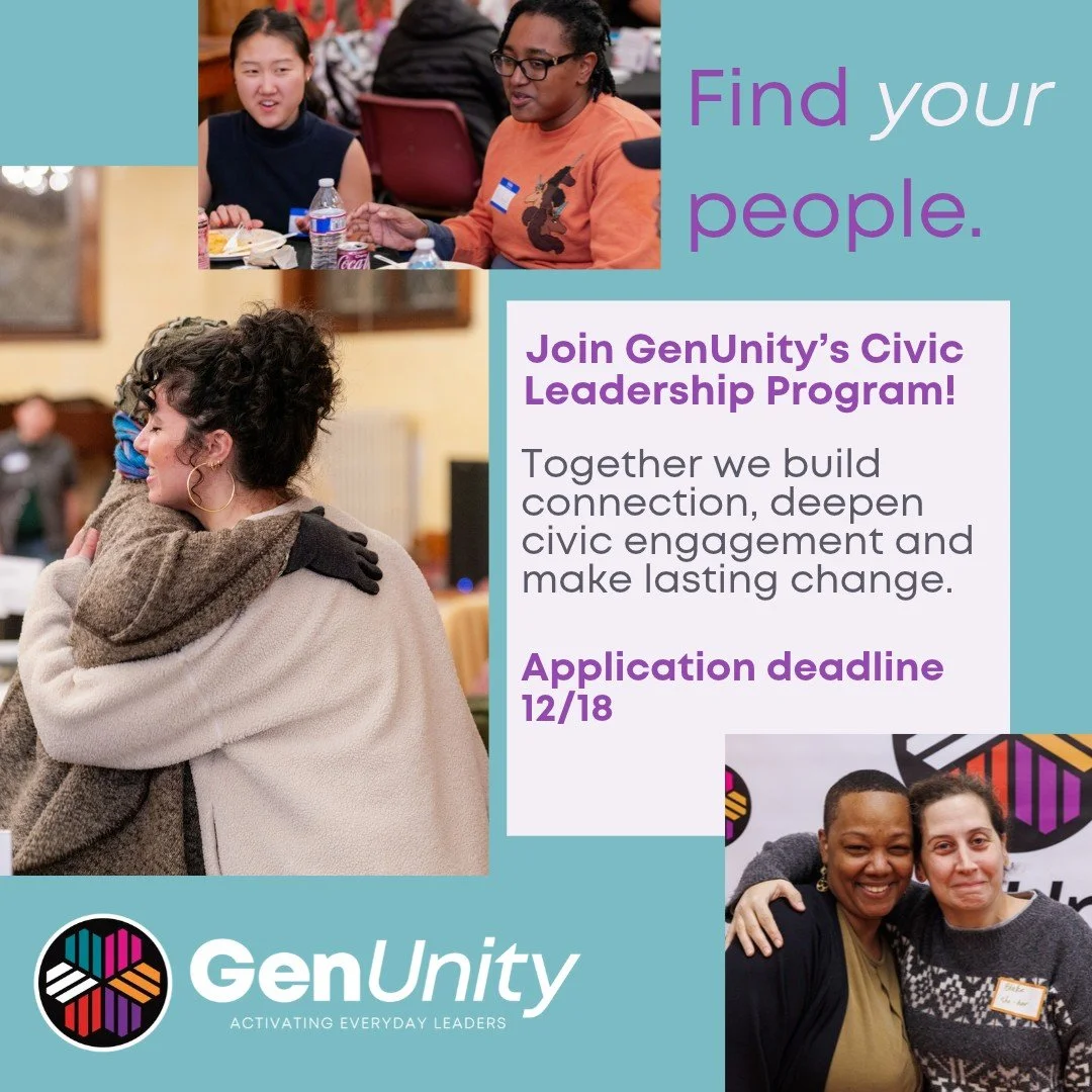 Apply Now to GenUnity's Spring &lsquo;27 Civic Leadership Fellowship Application! 

The Spring &rsquo;27 pre-application period is open now through November 27th! Union Capital members earn 5,000 bonus points upon enrollment in GenUnity&rsquo;s Civic