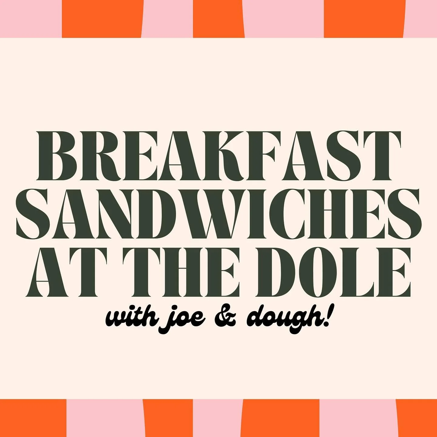 If you were at the @farmersmarketatd last week, then you might&rsquo;ve seen us there serving our new breakfast sandwiches and if you didn&rsquo;t, you&rsquo;ll get another chance tomorrow! Last week we sold out at 1pm so make sure to get there nice 