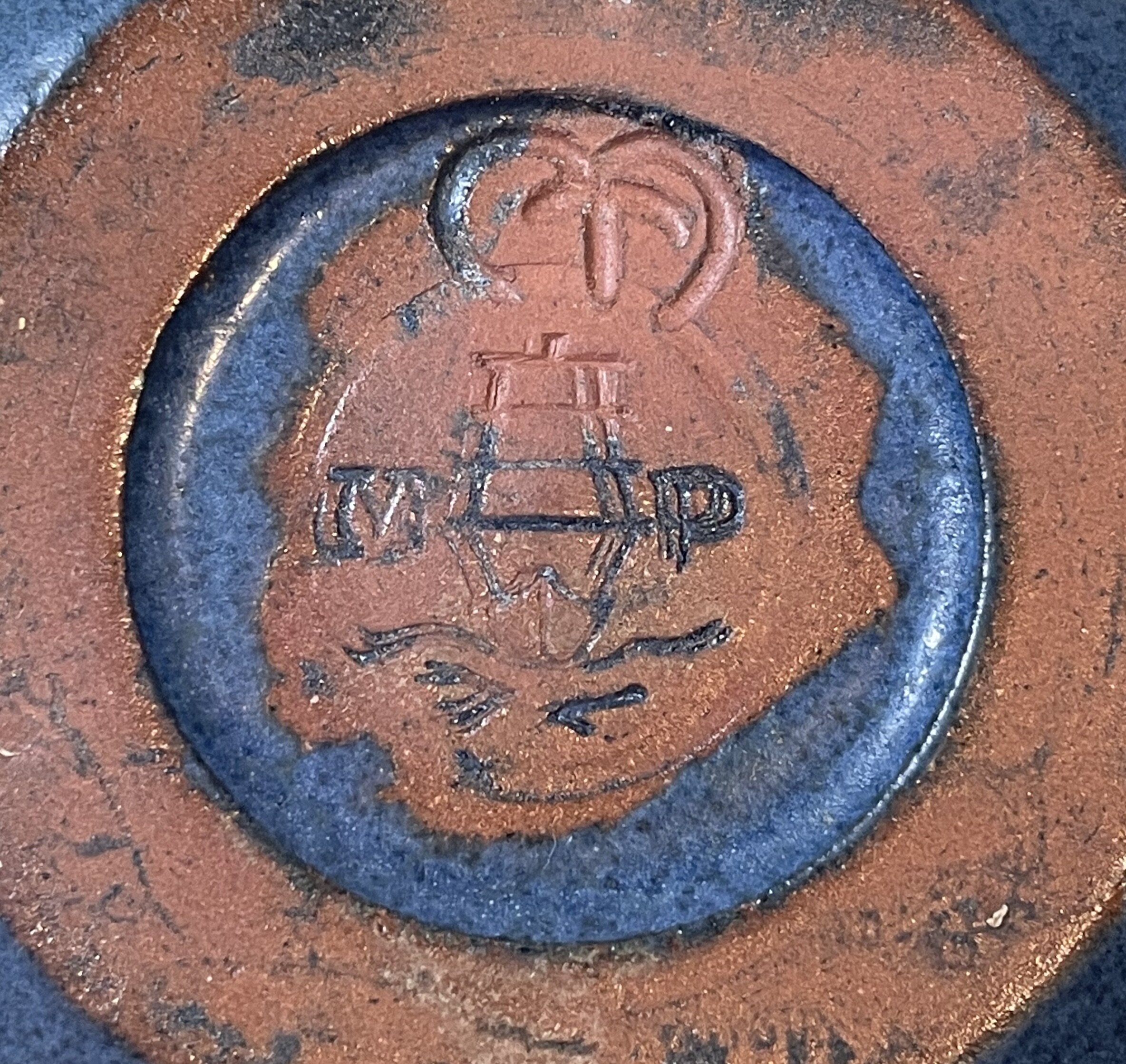 Double Impressed Ship Mark, M(ilner) and T(utt) Signature