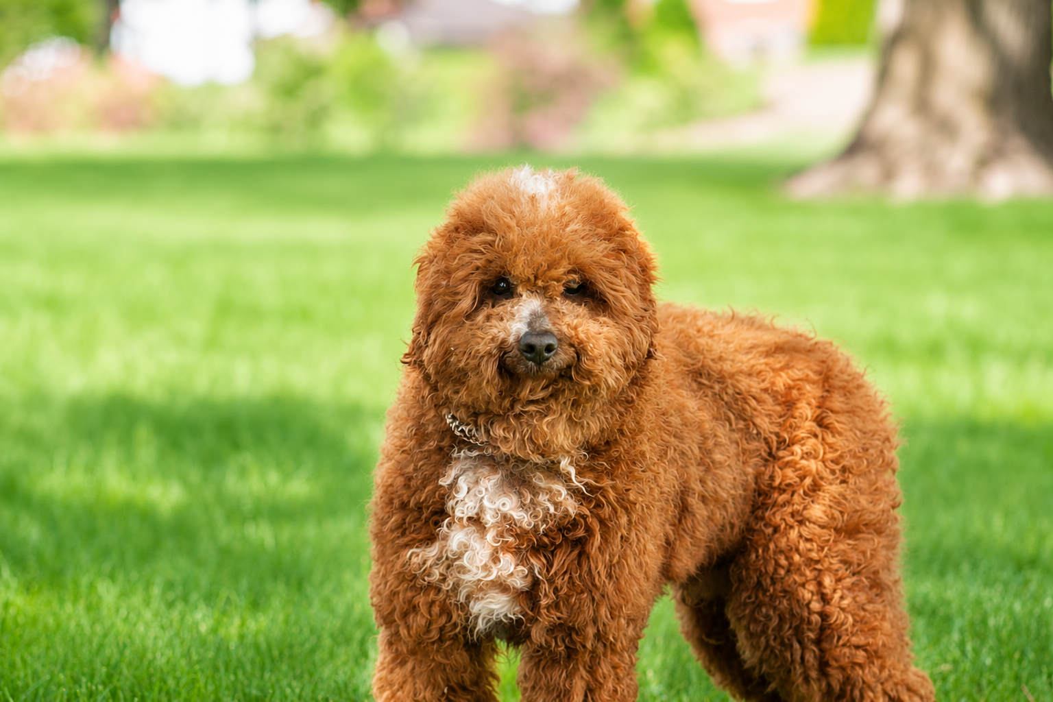 dad poodle