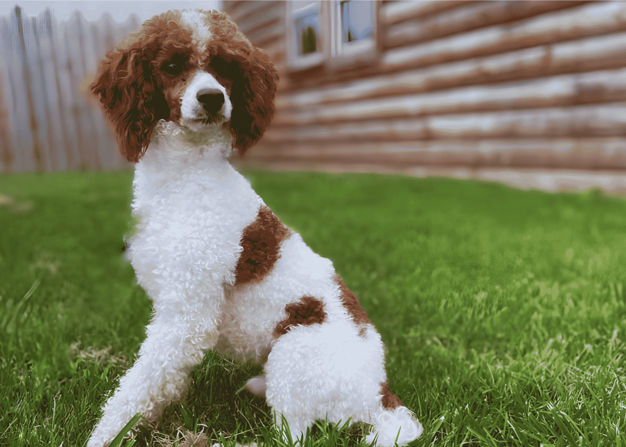 dad poodle