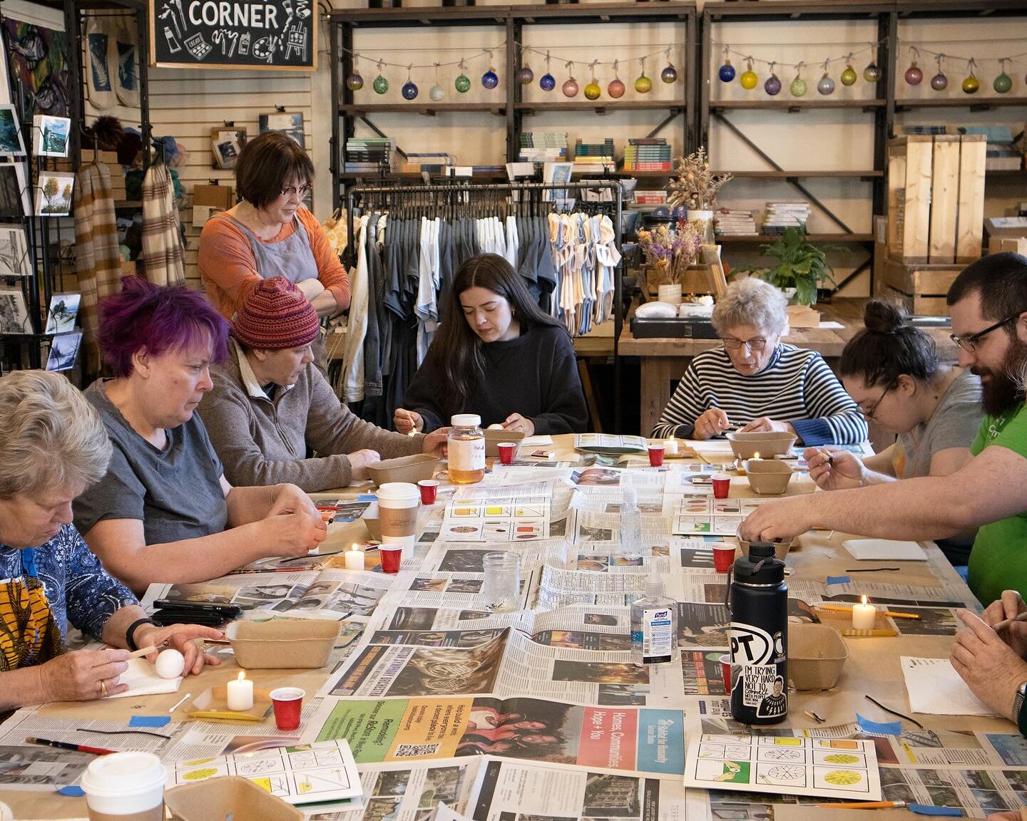 We had a blast learning the Pysanky Egg Dyeing process on Saturday! Thank you to Jeanne for teaching such a wonderful workshop. We are looking forward to the full schedule of workshops we have planned for this season. Check out our website to see wha