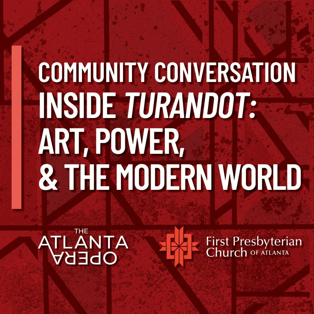 Atlanta Opera's Turnandot Community Conversation comes to FPC