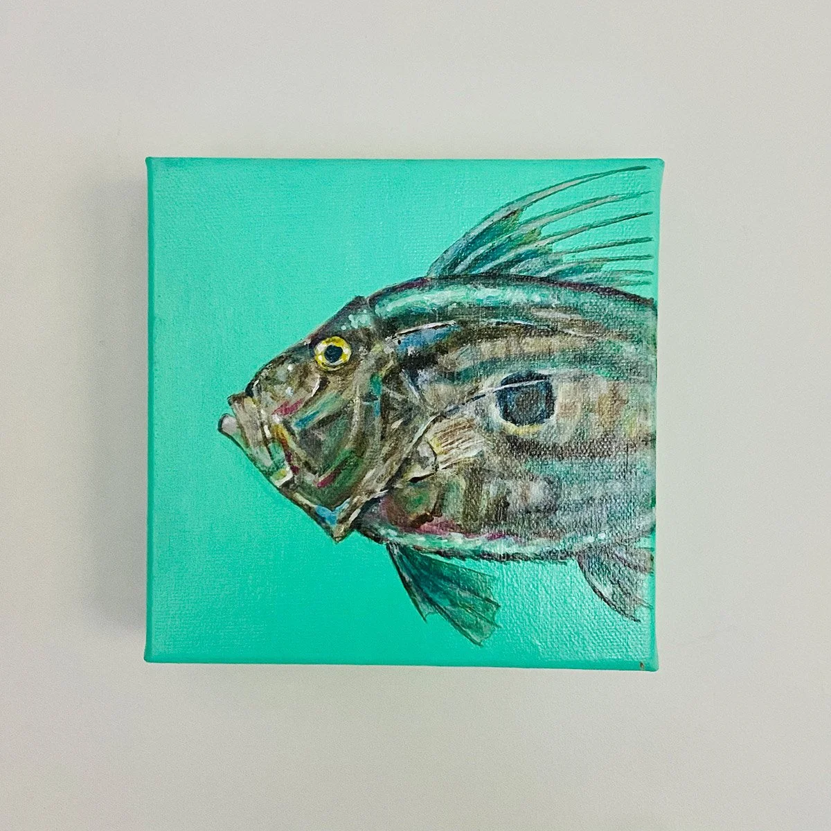 'Pete' acrylic on canvas