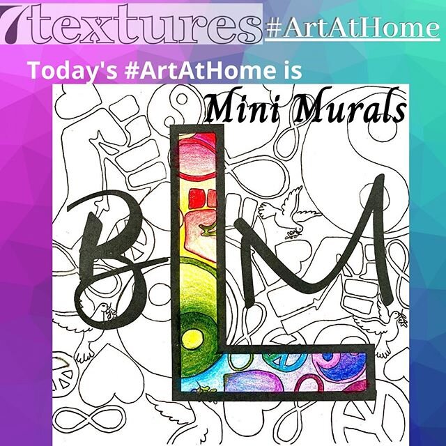 Help us keep the conversation current, color and share. Tag a friend.

#blm #workshop #diycrfts #artaffectschange #minimural