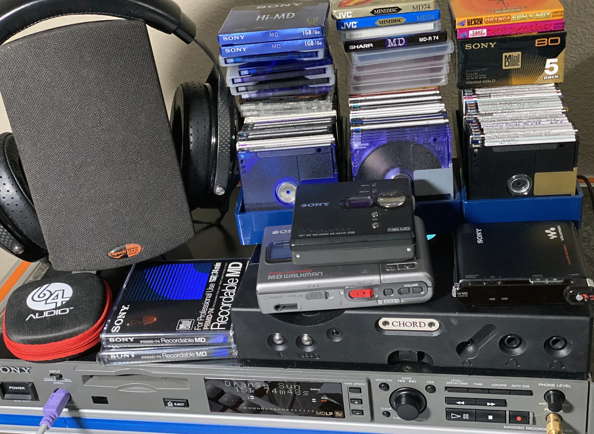 MiniDisc Obsession — Hallam Inventions