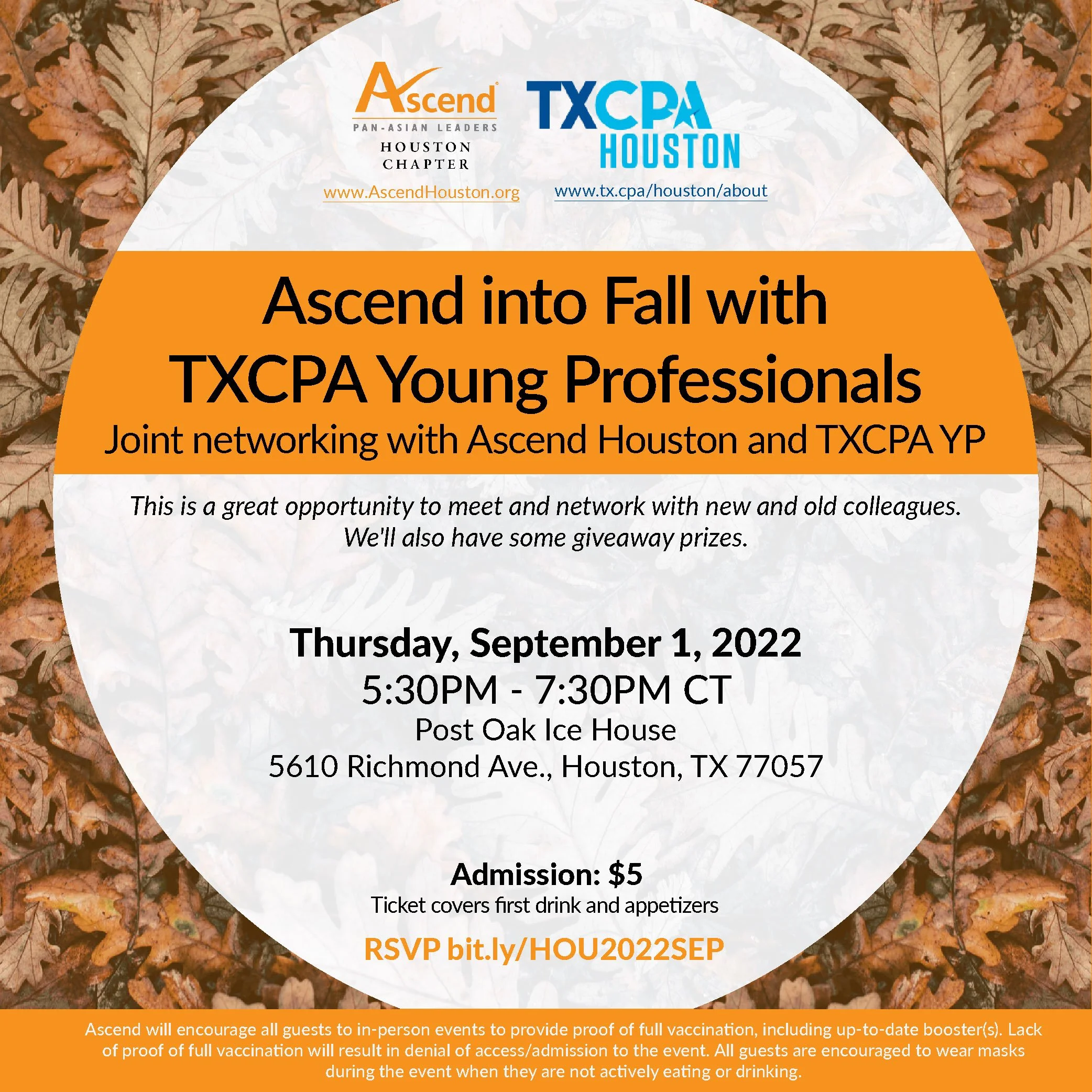 Ascend Houston: Ascend into Fall with TXCPA Young Professionals