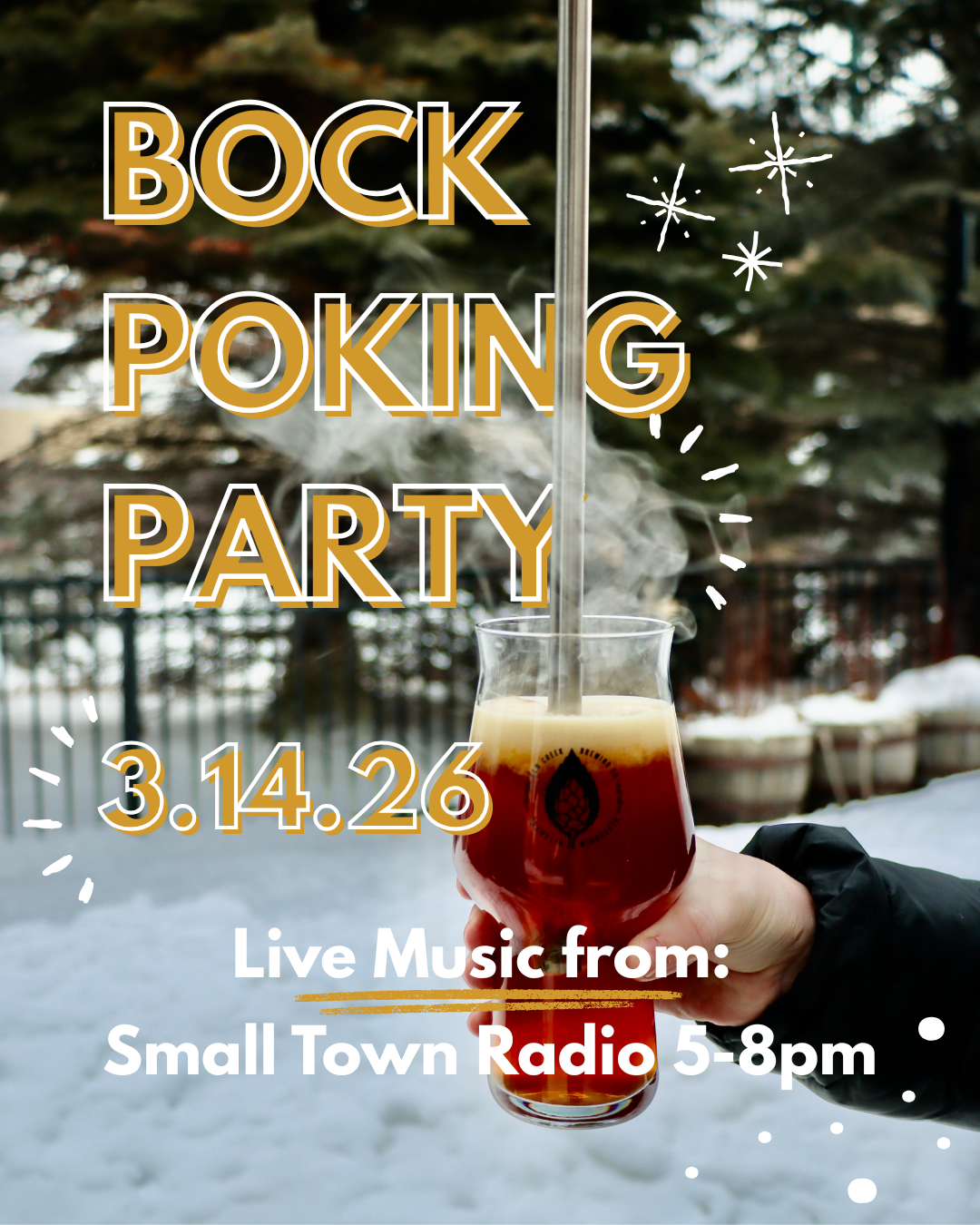 Bock Poking Party at The Creek