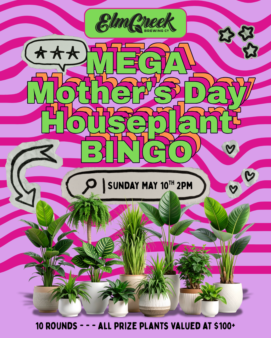 MEGA Mother's Day Houseplant BINGO