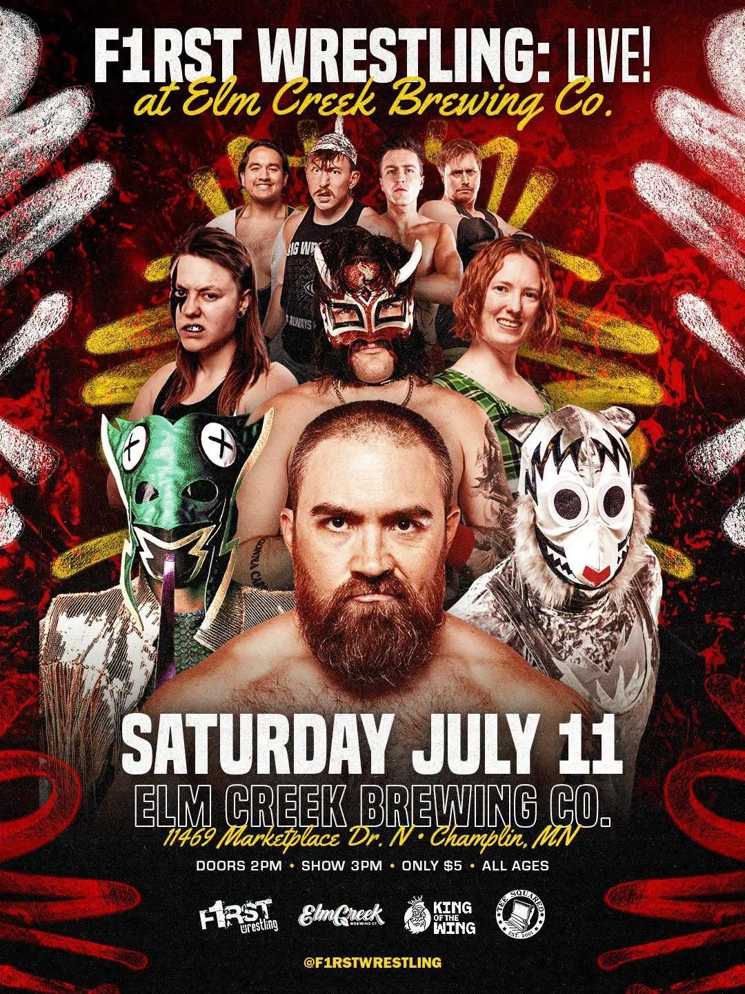 F1RST WRESTLING at The Creek!