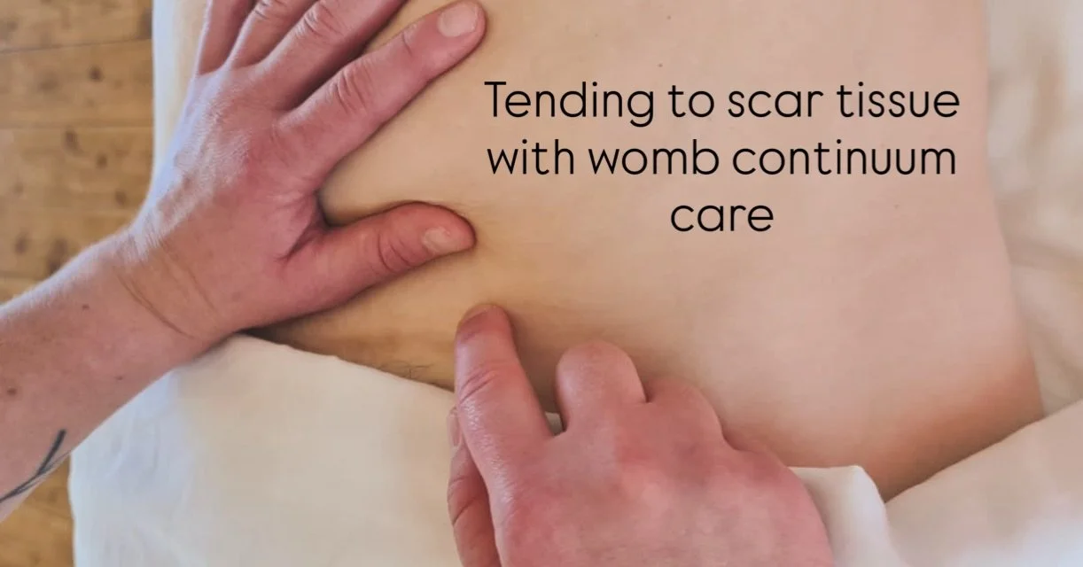 Pictured: tending to a c-section scar

What scar tissue is doing to your body ➡️ after trauma, such as a surgery, the body works to quickly repair itself, creating scar tissue. Scar tissue is denser, thicker, less elastic, and weaker than normal tiss
