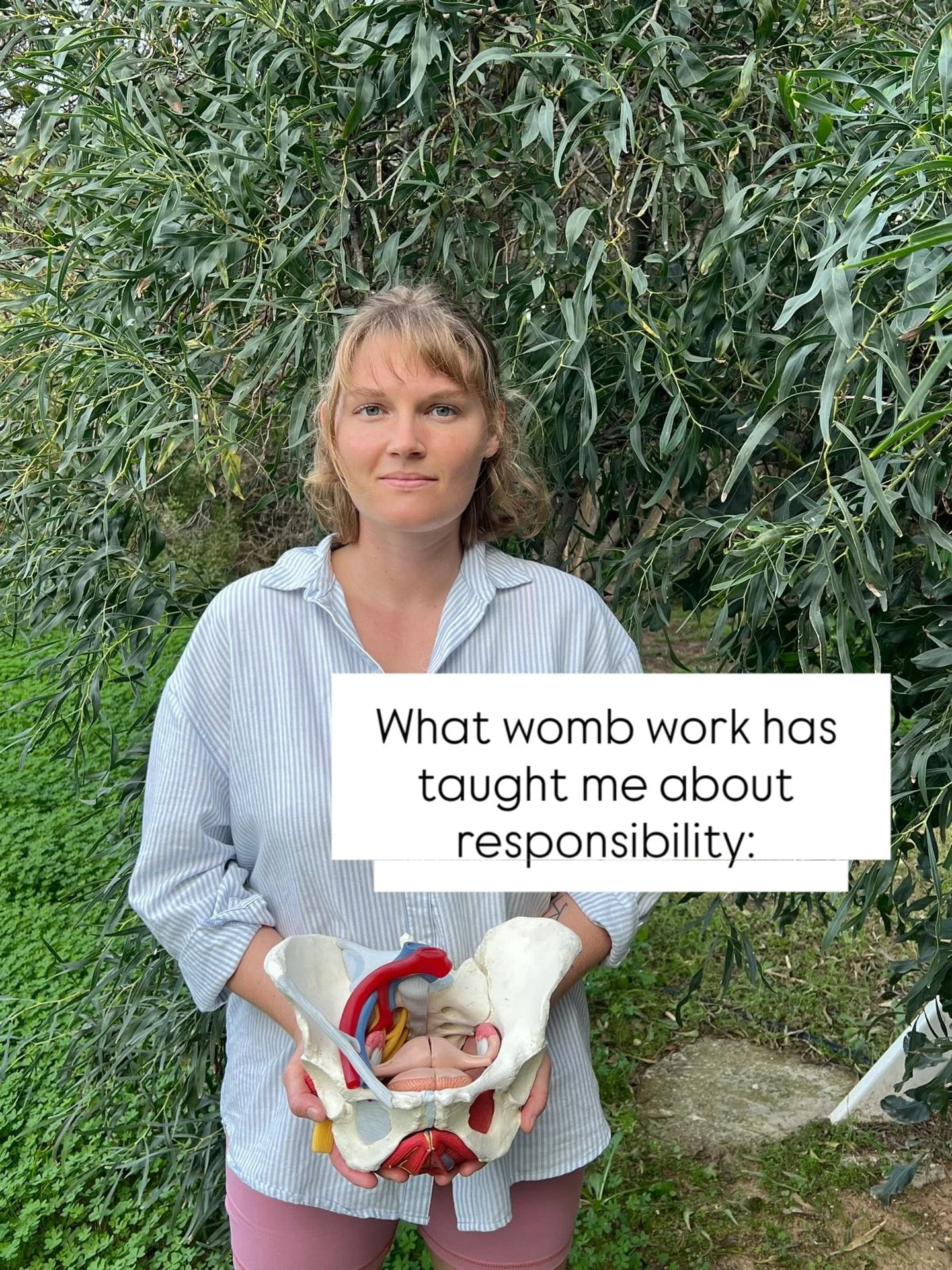 When you work with the womb, all the stories you&rsquo;ve hidden your truth behind will eventually come to light. In those excavated stories is a golden opportunity to choose responsibility &amp; create a life you want to live. 

Womb work taught me 