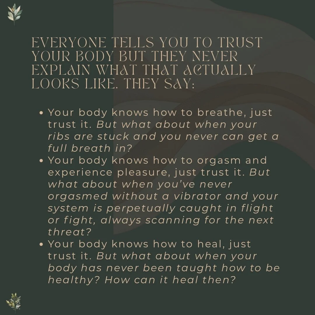If you want to trust your body, you need to build a relationship with it first 
I&rsquo;m going to teach you to build a relationship with your body, starting with your pelvis. 
The pelvis is the center of the body, connecting the upper and lower body