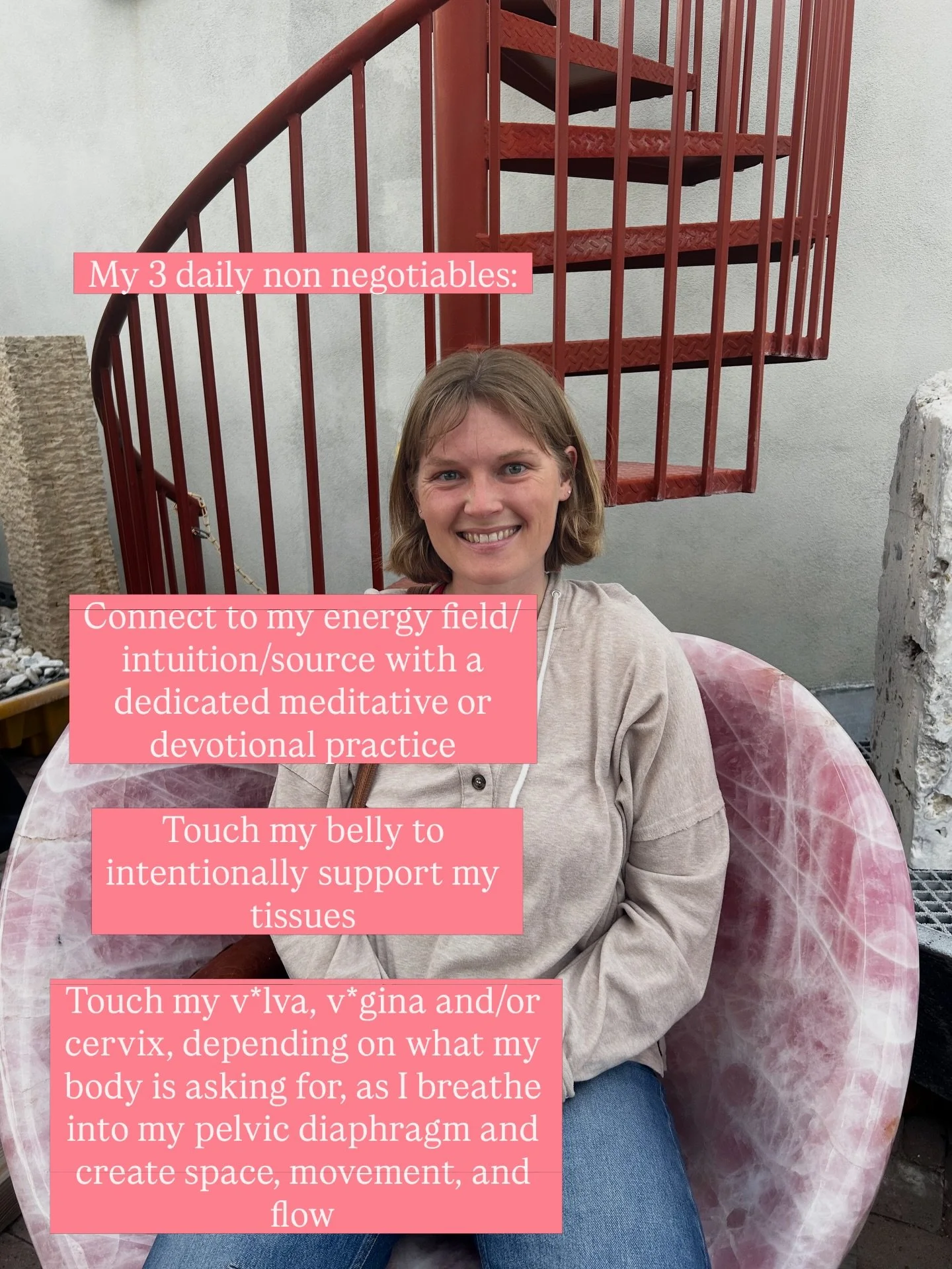 I do these 3 things every single day to support my body + energy field 

These things don&rsquo;t have to take long &mdash; on a busy day I may only have 5 minutes to give to each practice. And that&rsquo;s enough! 

But by taking the time to have th