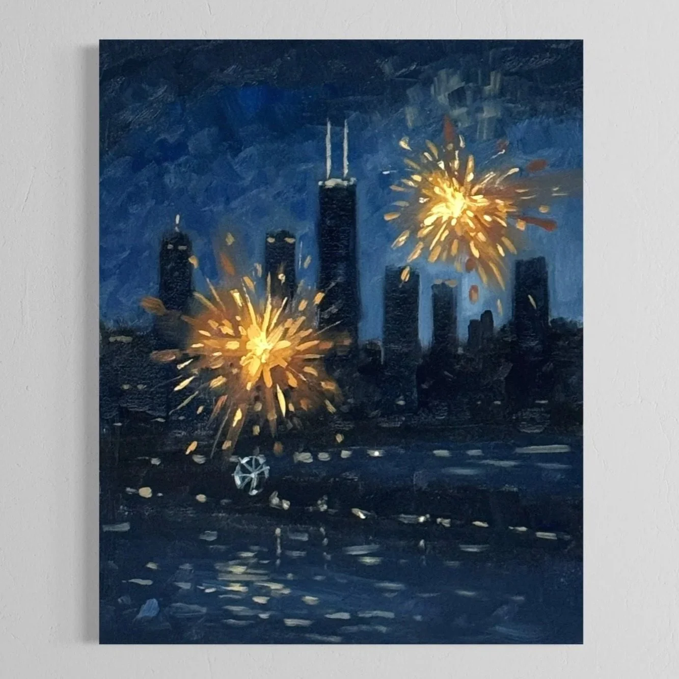 16 x 20 Chicago Gotham Independence Spark
