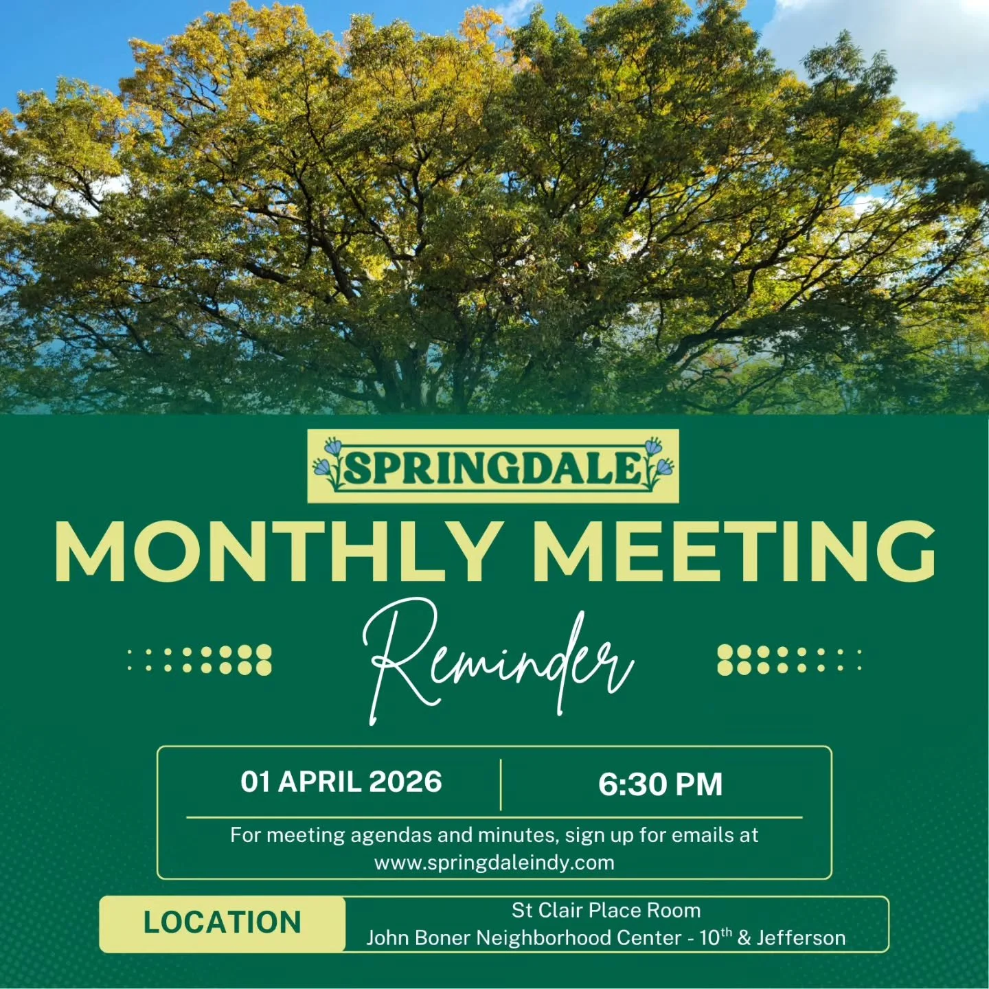 See y'all on Wednesday!