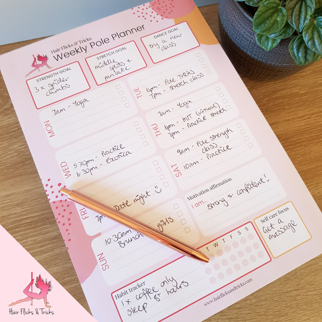 Weekly Pole Planner