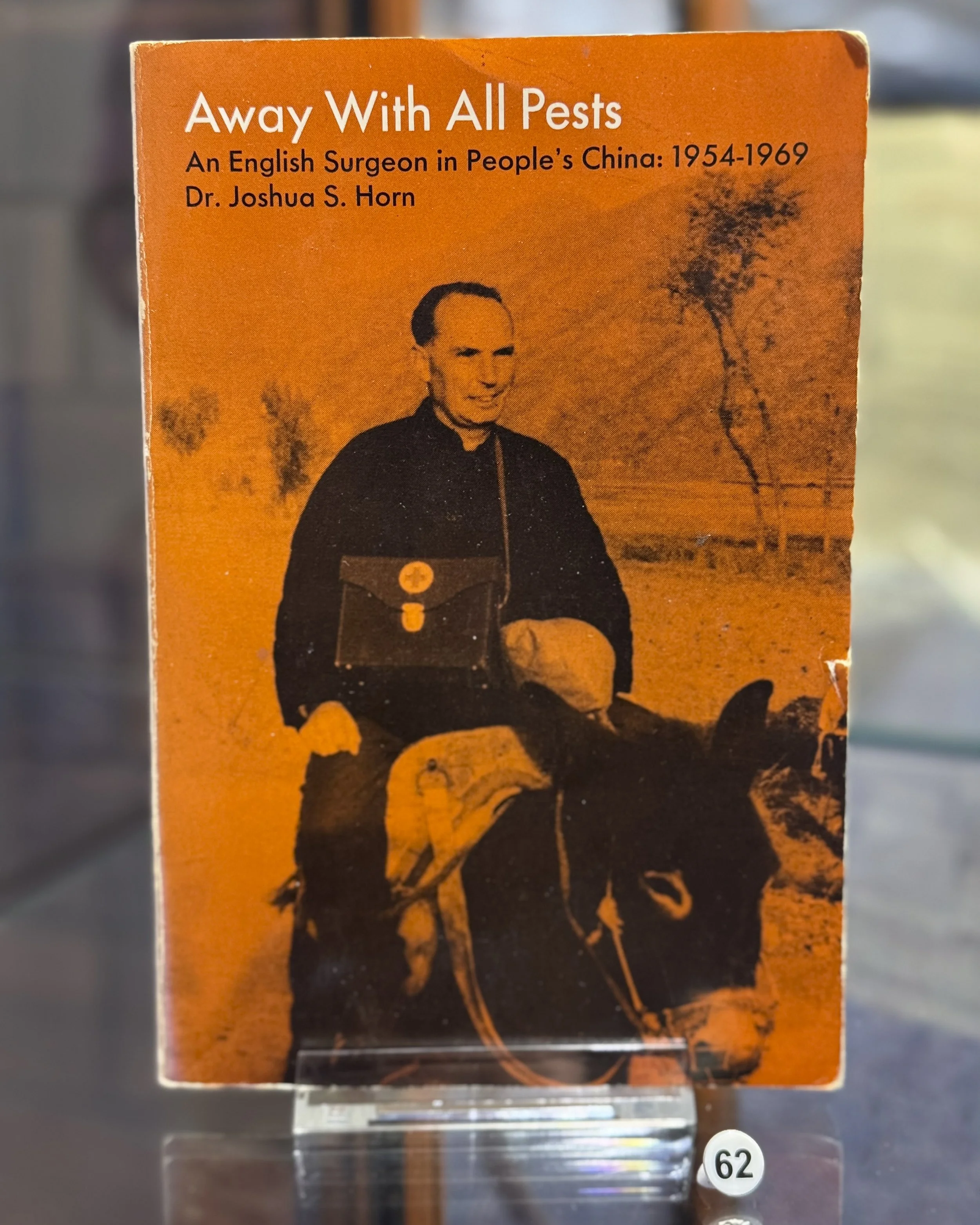 62. Away with All Pests: An English Surgeon in People's China, 1954-1969, Monthly Review Press, 1971. (p. 91 COJ)