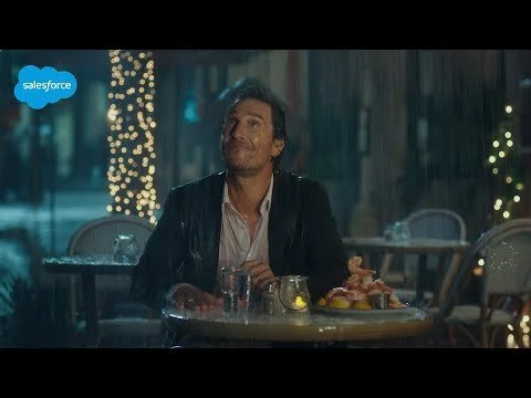 "Dining Alfiasco" :30 | What AI Was Meant to Be with Matthew McConaughey | Salesforce
