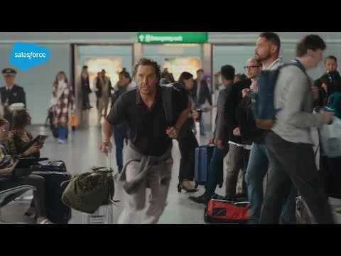 "Gate Expectations" :30 | What AI Was Meant to Be with Matthew McConaughey | Salesforce