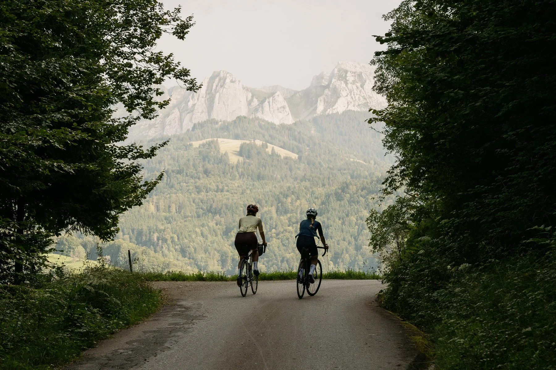 Bikepacking in Switzerland for Universal Colours