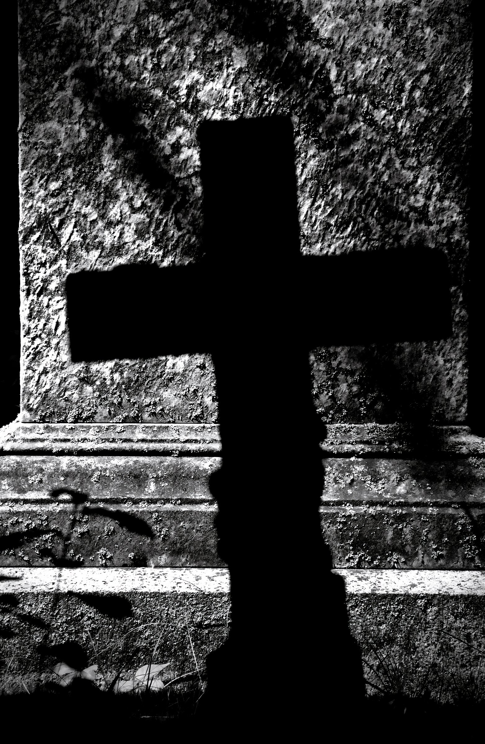 Cross on Stone