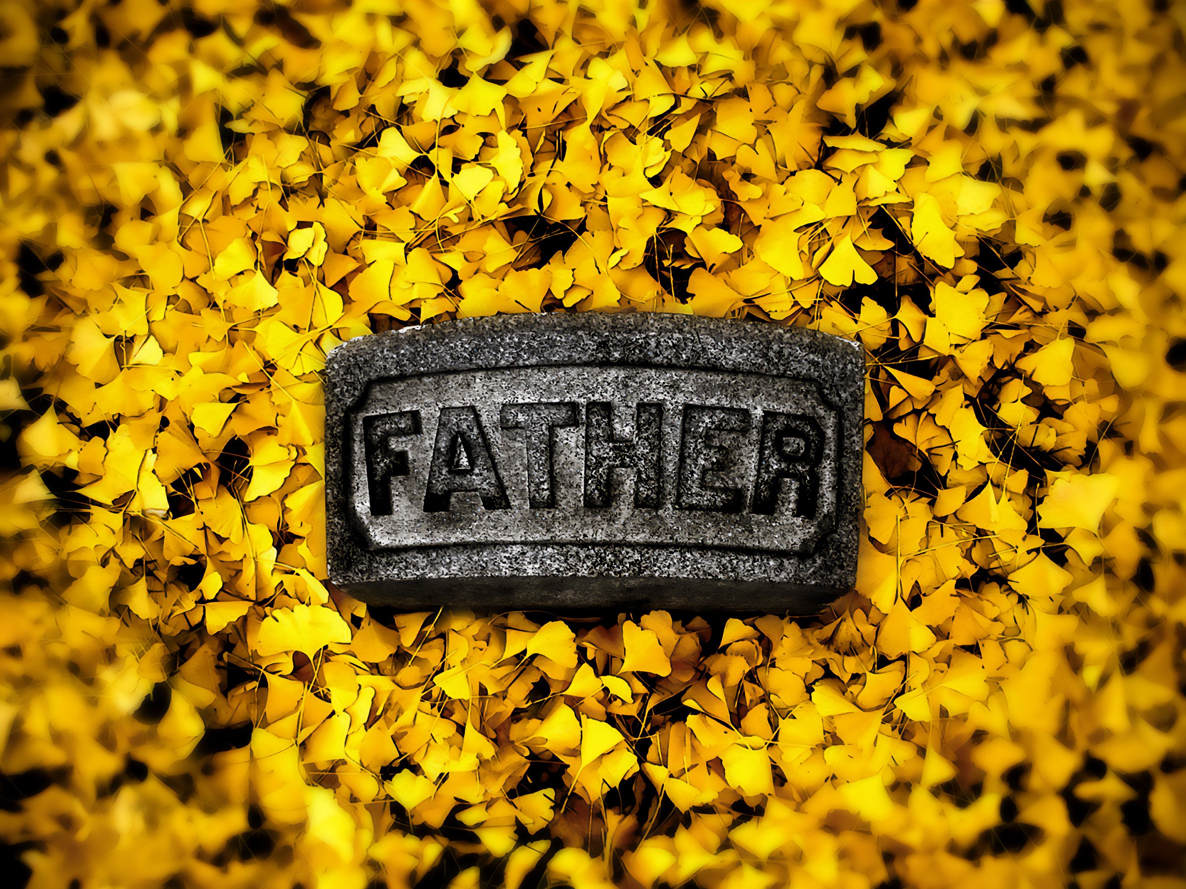 Father Dressed in Yellow