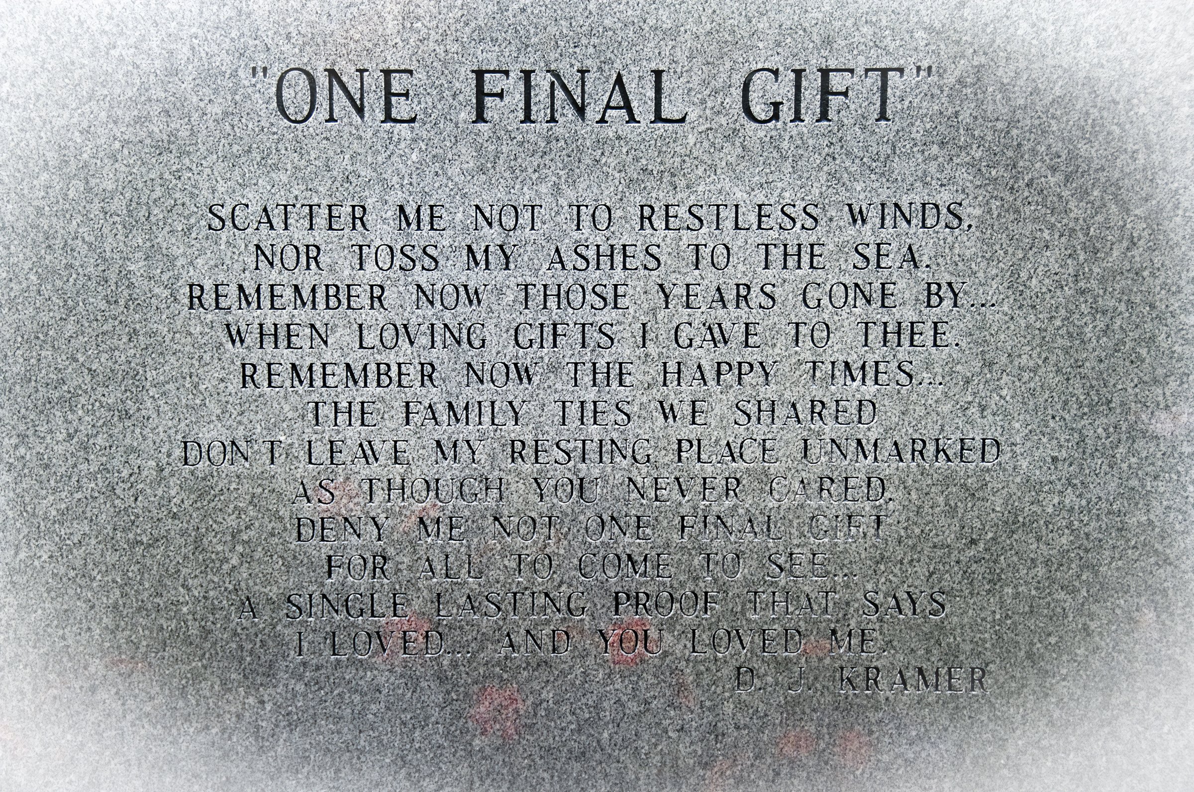 One Final Gift