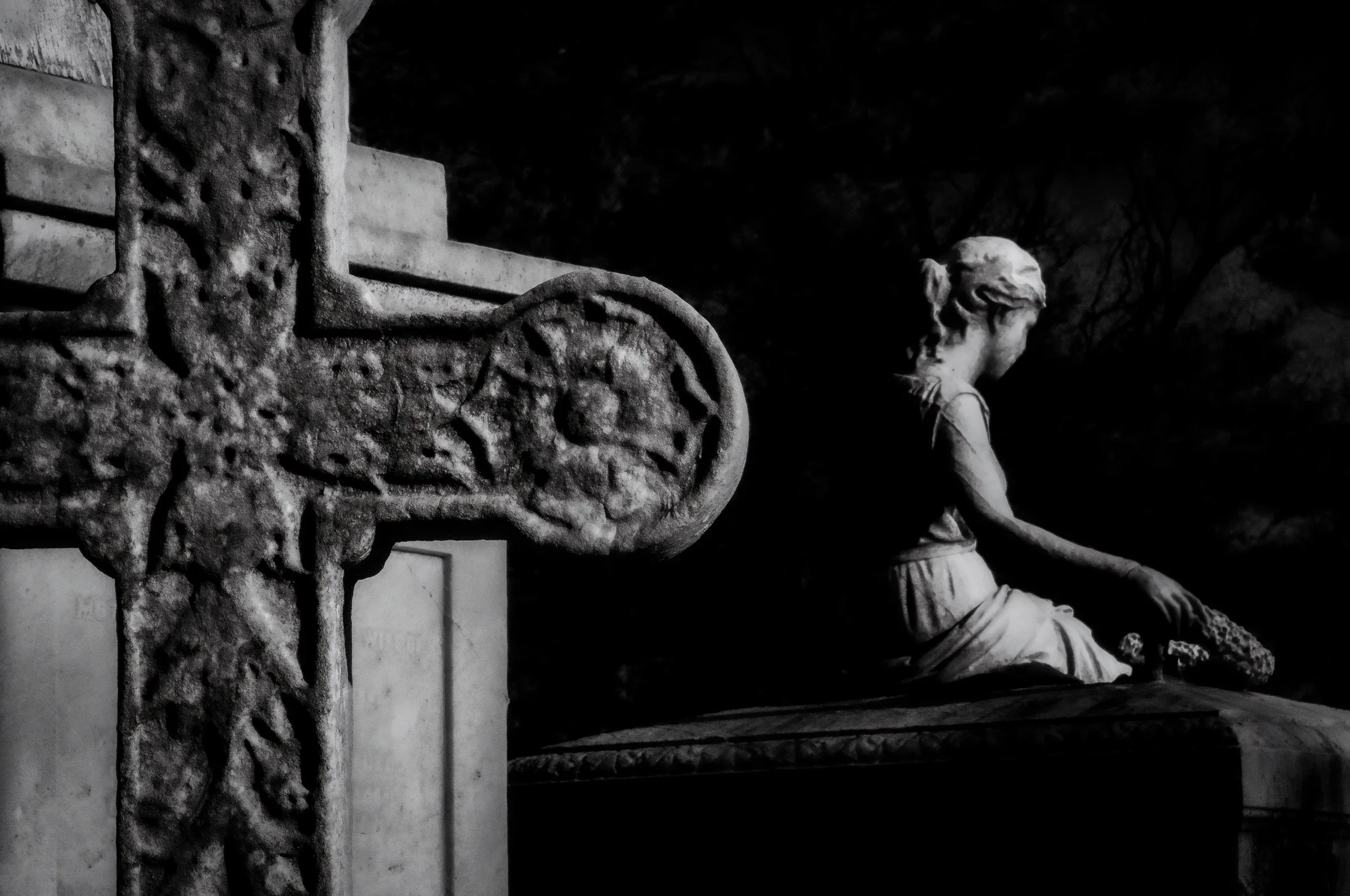 Lady and the Cross