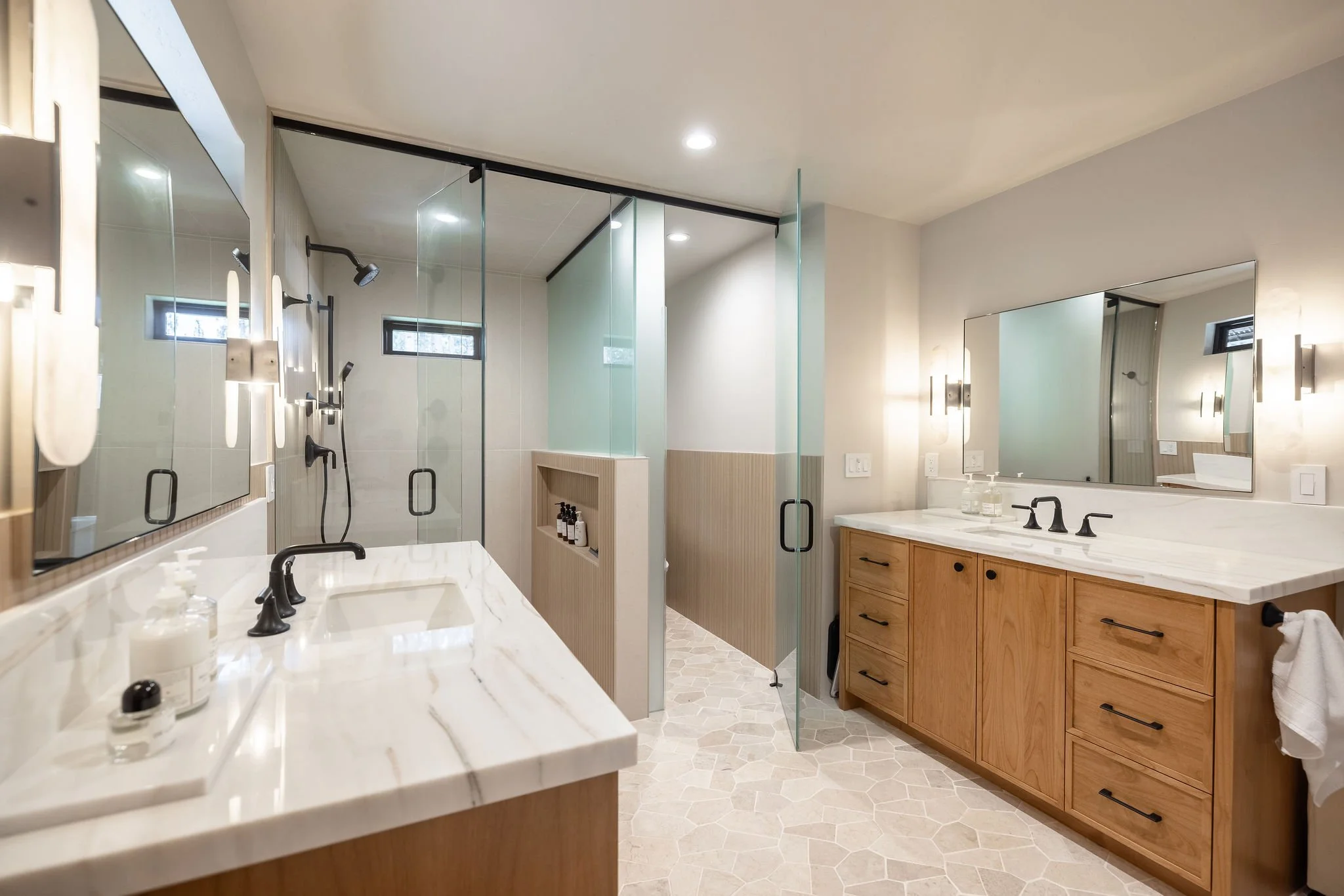 Interior design for new builds  Interior design for remodels  Kitchen and bath design  Custom home interiors  Vacation home interior design  Mountain modern design  Modern rustic interiors  Warm minimalist design  Family-friendly luxury interiors
