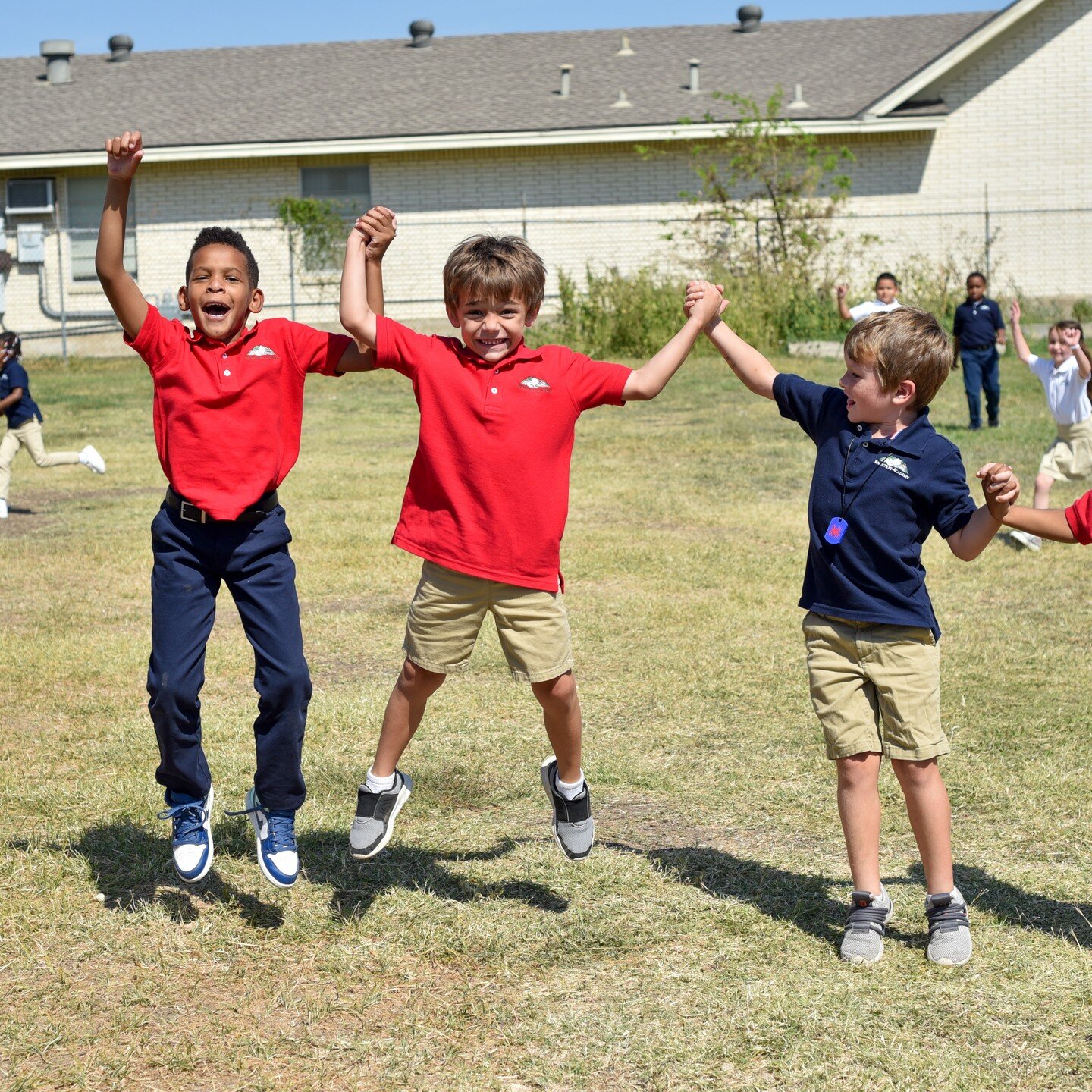 We are all jumping for joy because our students are back on campus today for the start of the 2023 School Year! Join us in prayer that our young scholars would finish out this year strong!
