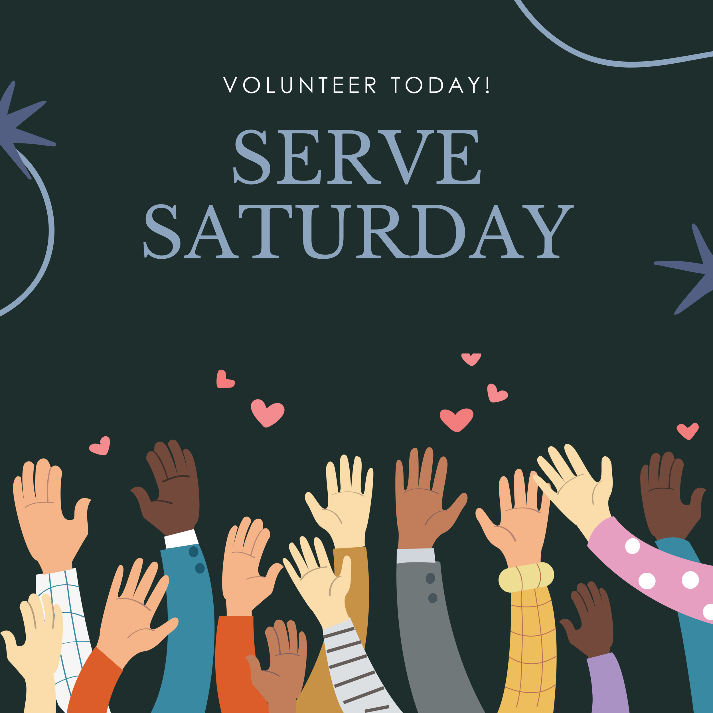Serve Saturday