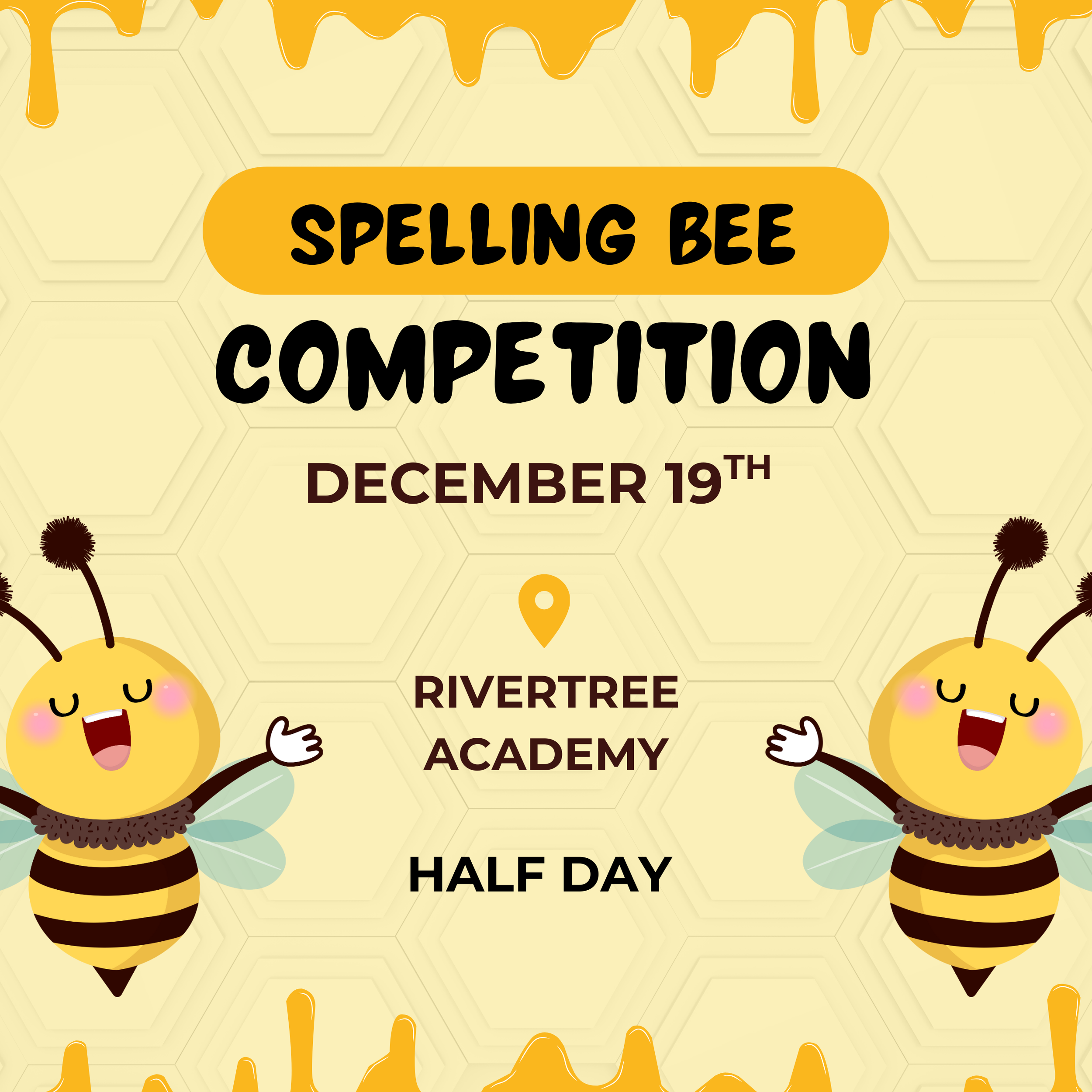 Spelling Bee - Half Day
