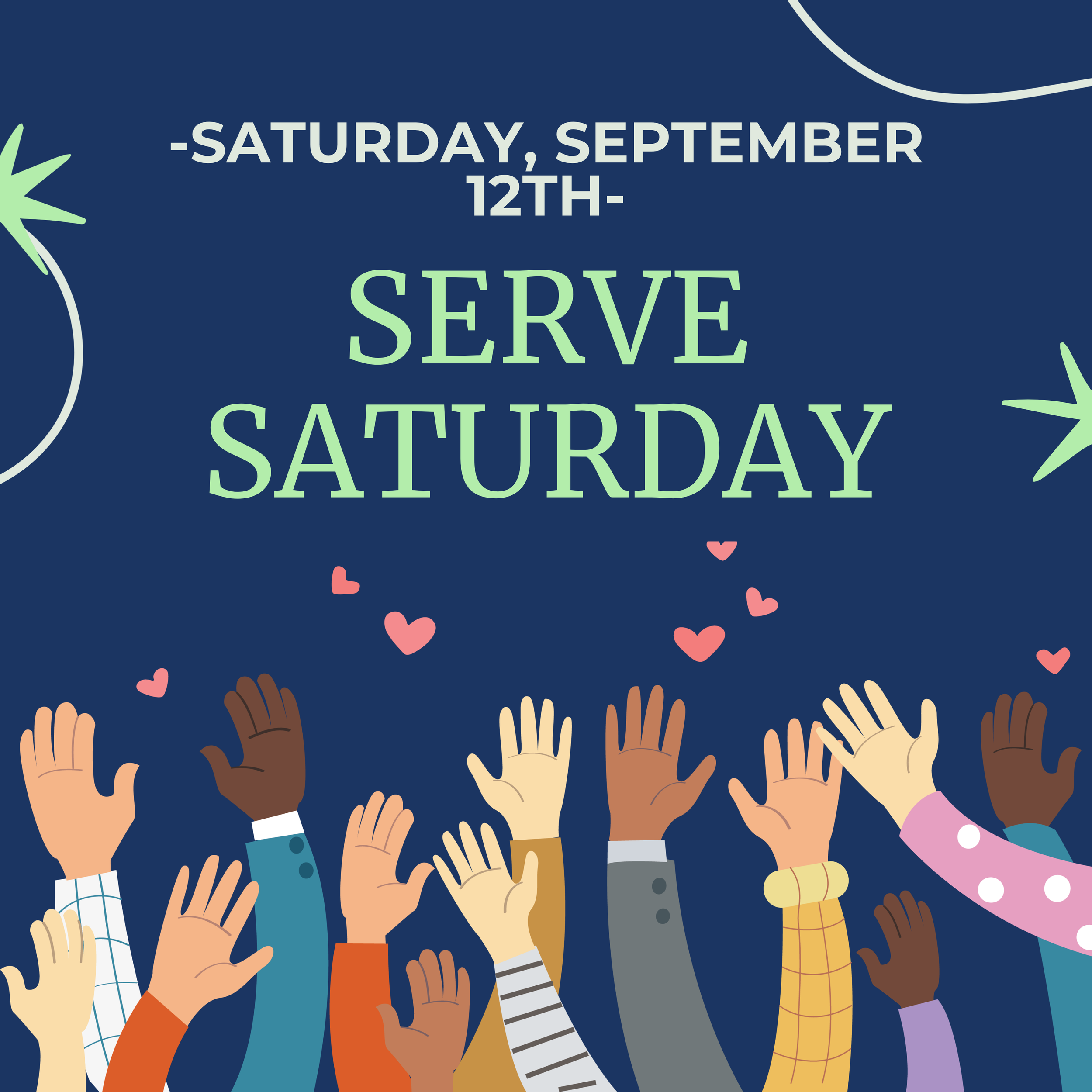 Serve Saturday