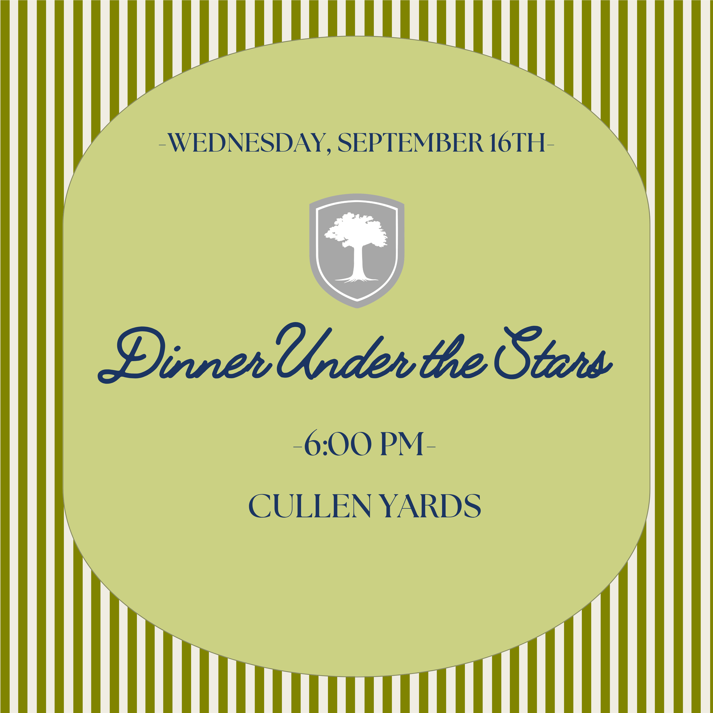 Dinner Under the Stars
