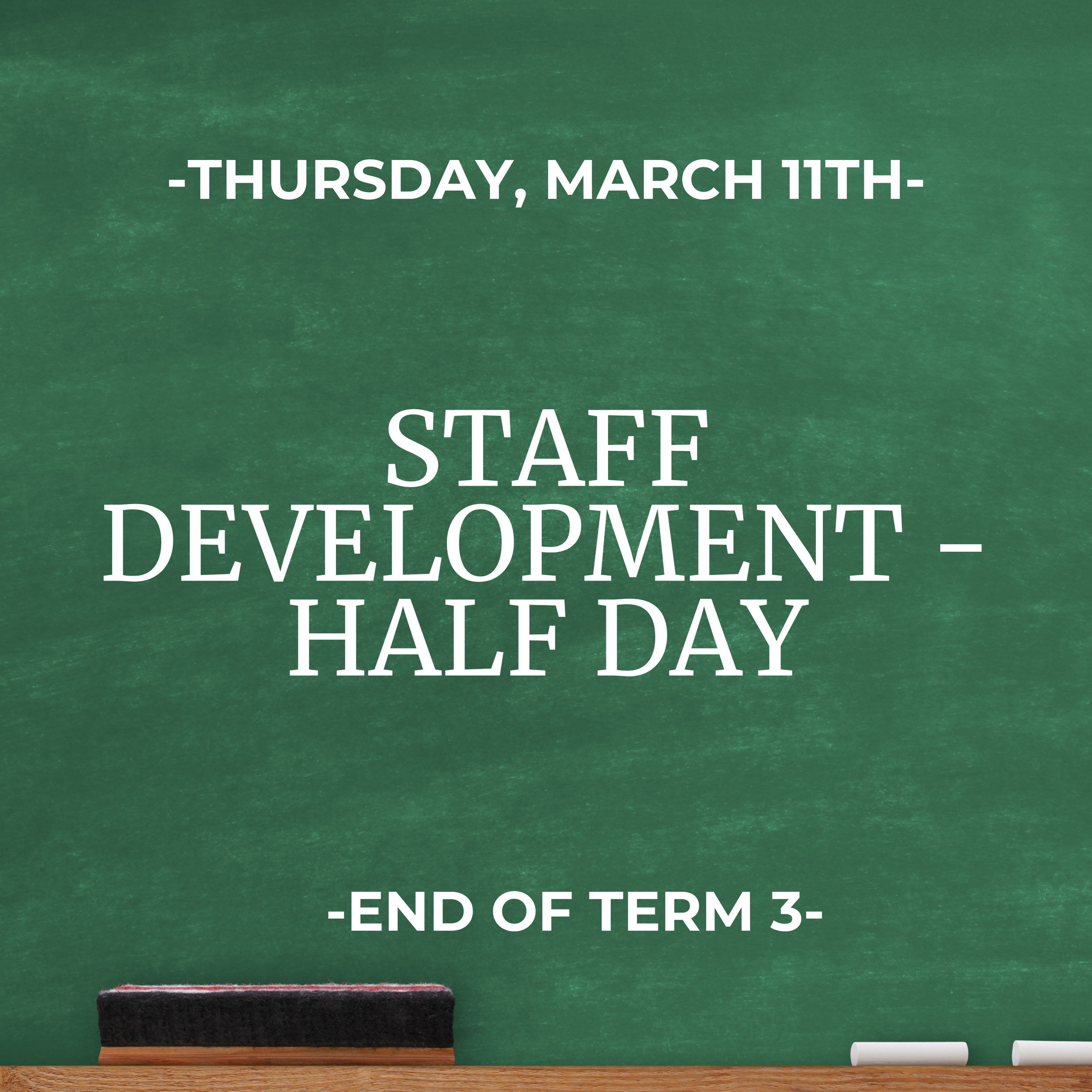 Staff Development Day