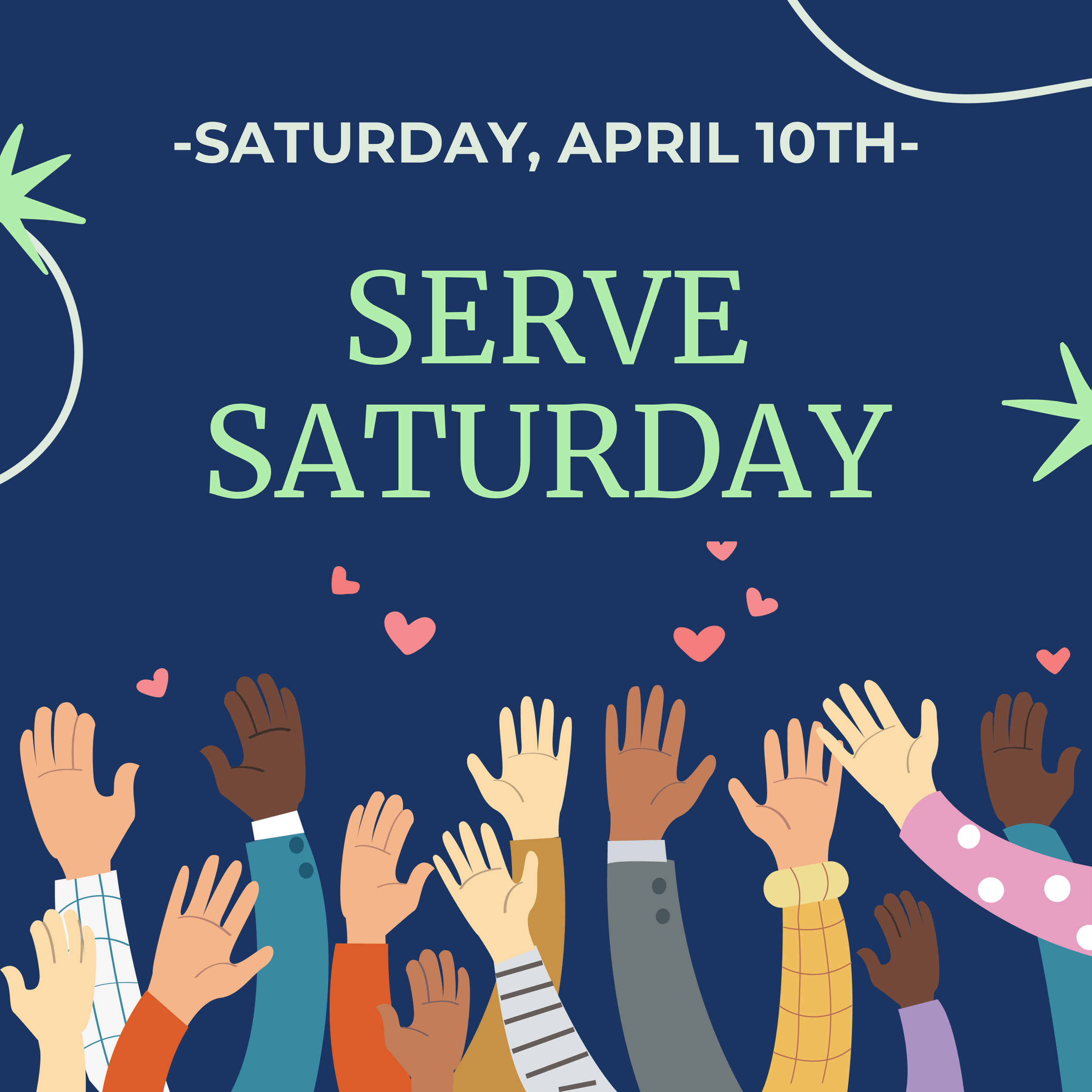Serve Saturday