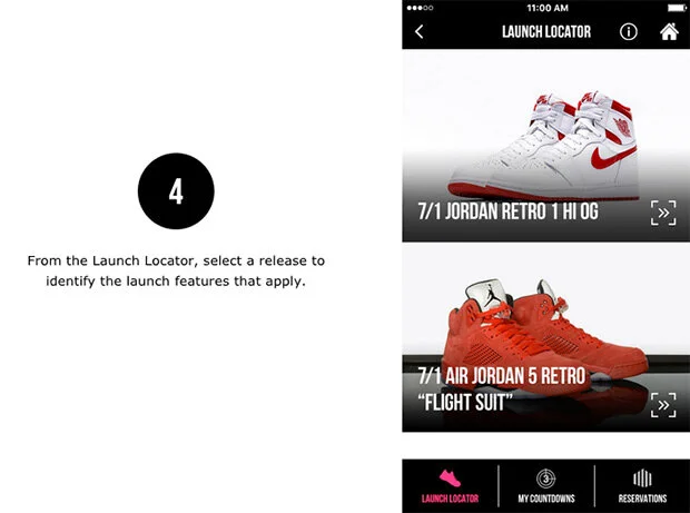 footlocker release locator